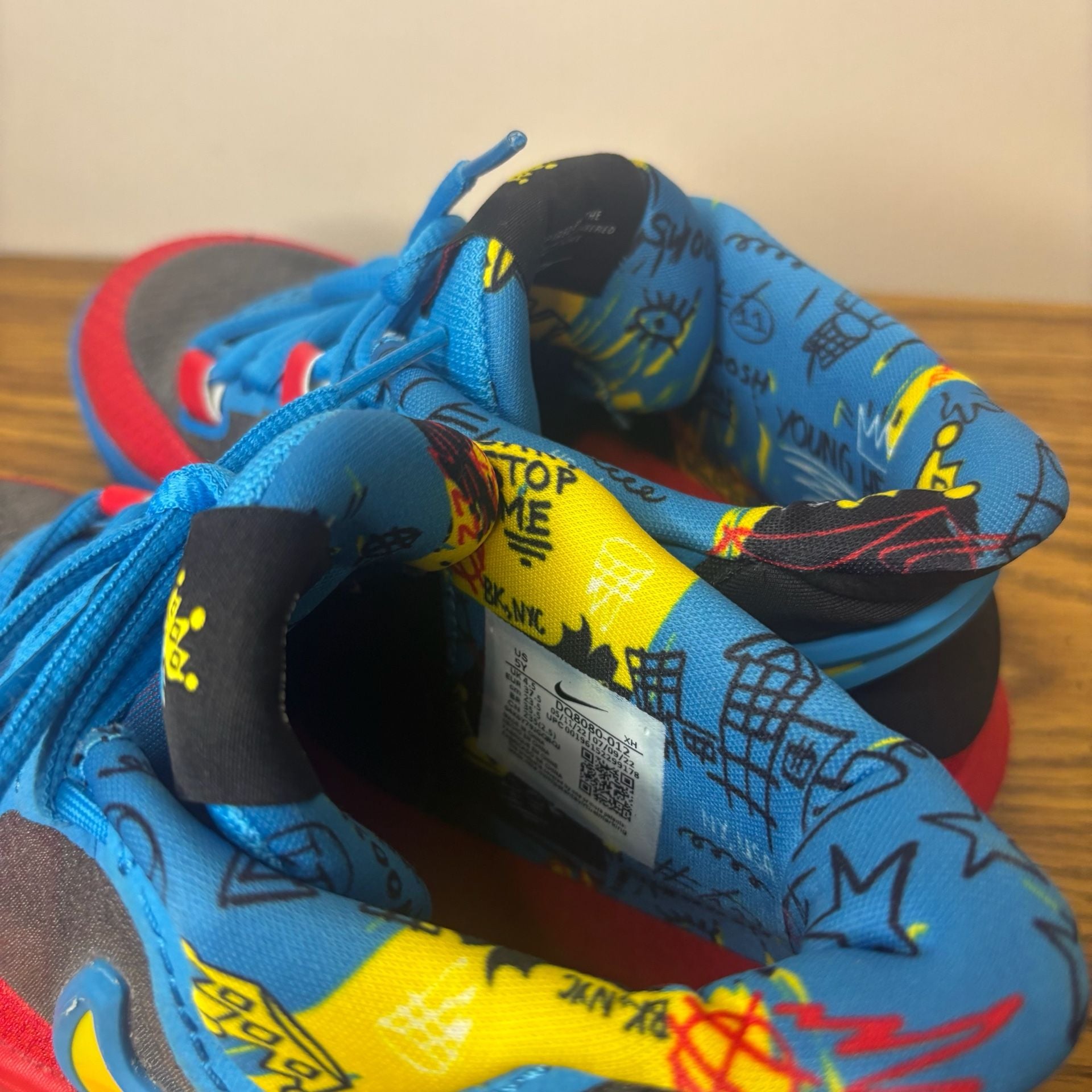 Nike Kyrie Flytrap 6 Sneakers Blue Red Yellow 3
