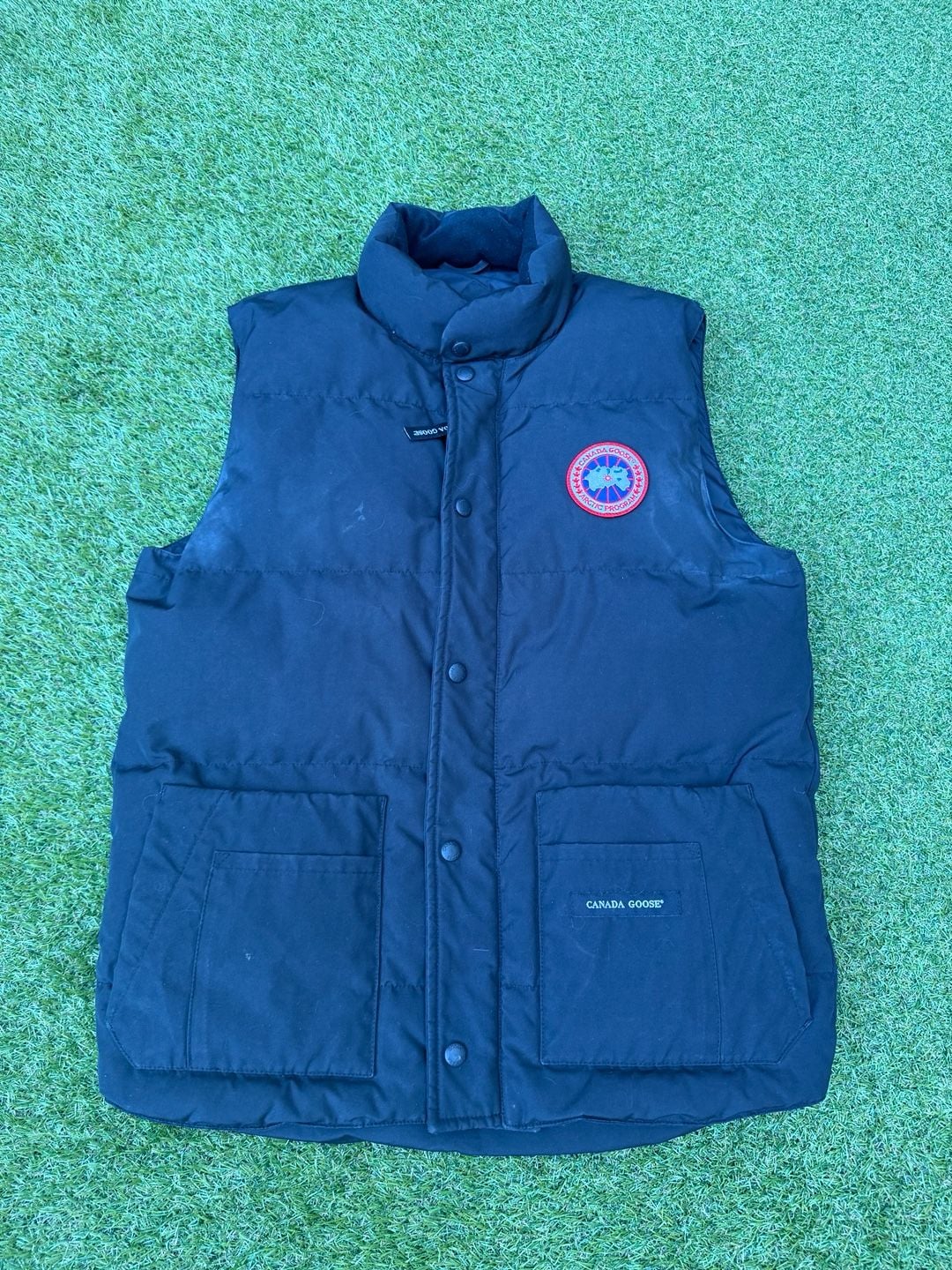 Canada Goose Freestyle Crew Vest Size M Black Down Puffer 2