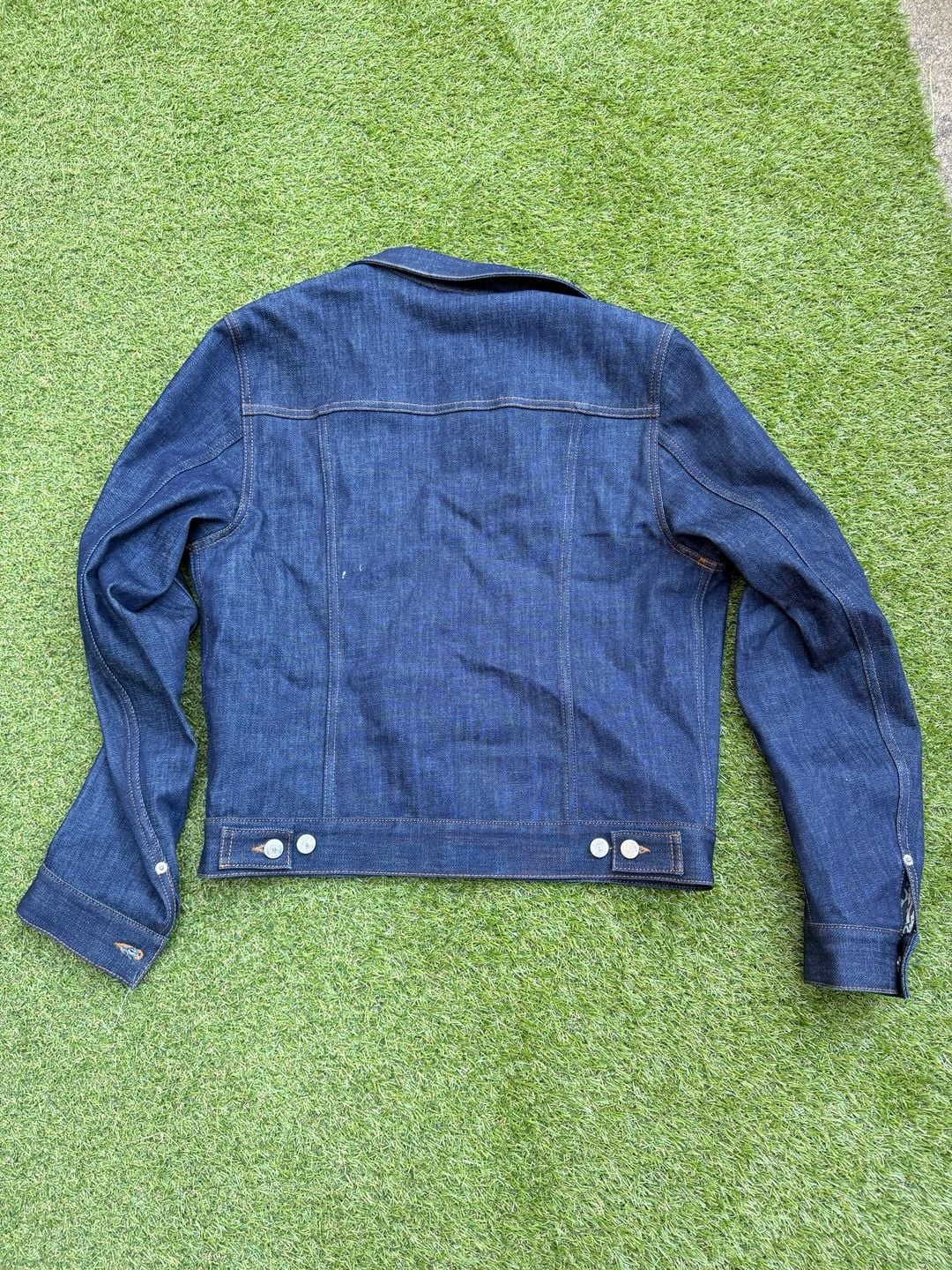 Dior Oblique Lining Denim Jacket Size 48 Blue 7