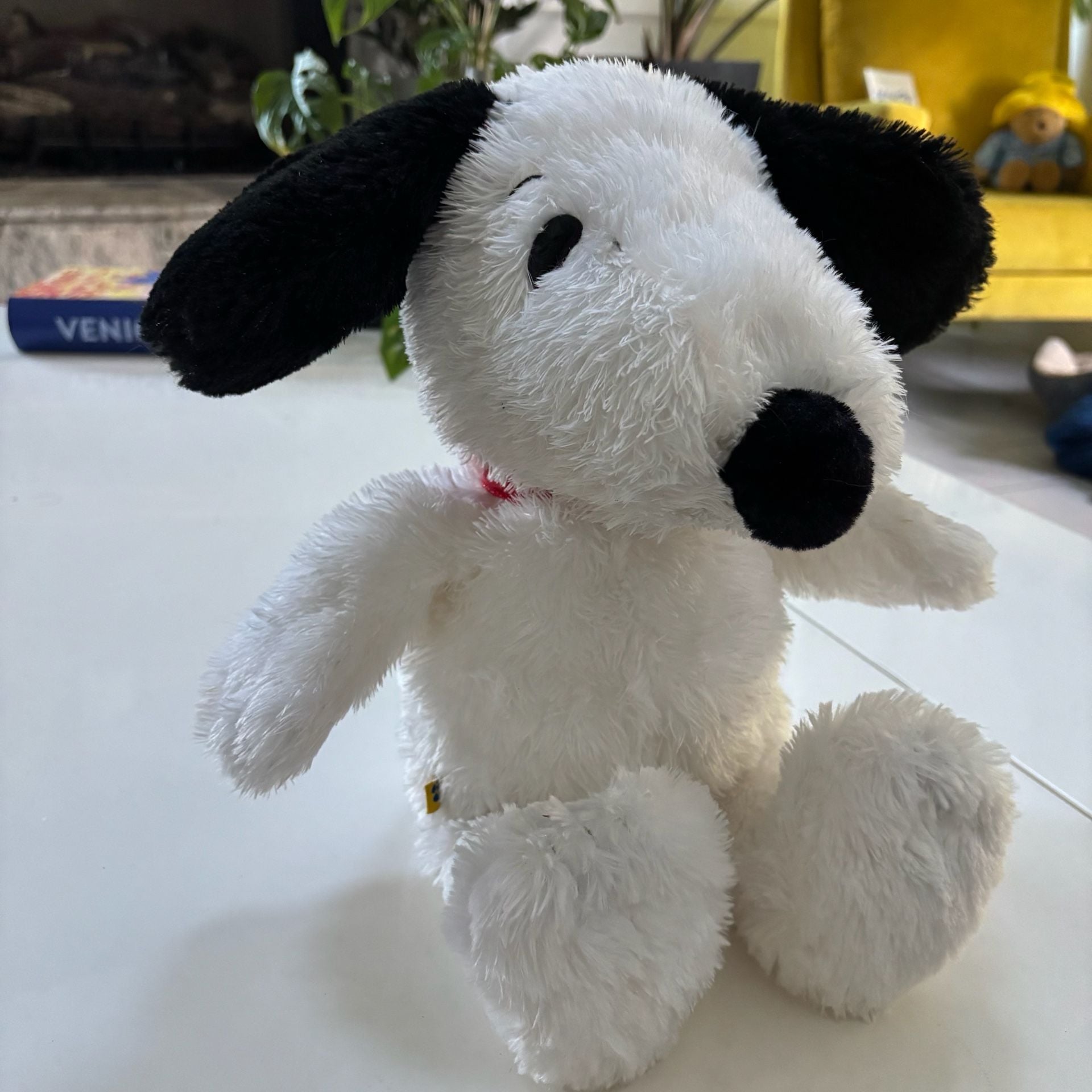 Build-A-Bear 16” Peanuts Snoopy Plush Stuffed Animal Toy White Black 3