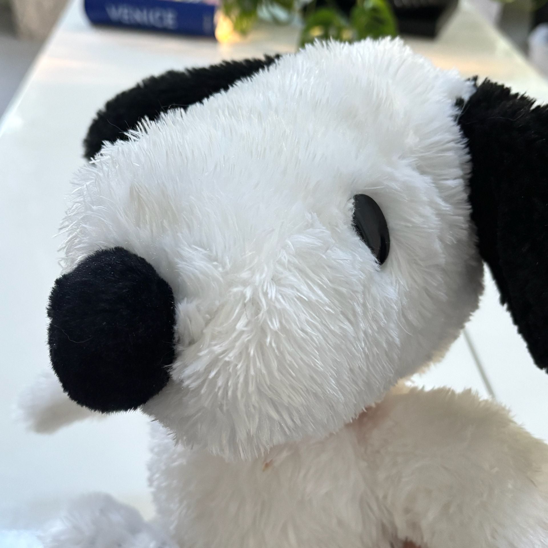 Build-A-Bear 16” Peanuts Snoopy Plush Stuffed Animal Toy White Black 7