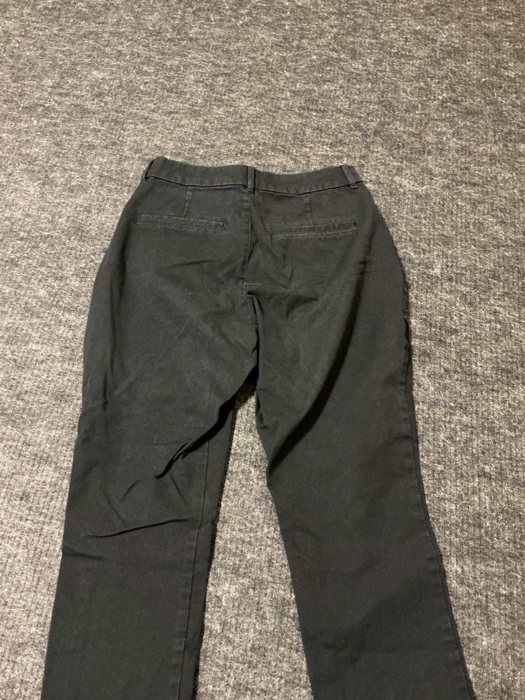 Old Navy Pixie Skinny Pants Womens Size 6 Black High Rise Secret Smooth Pockets 7