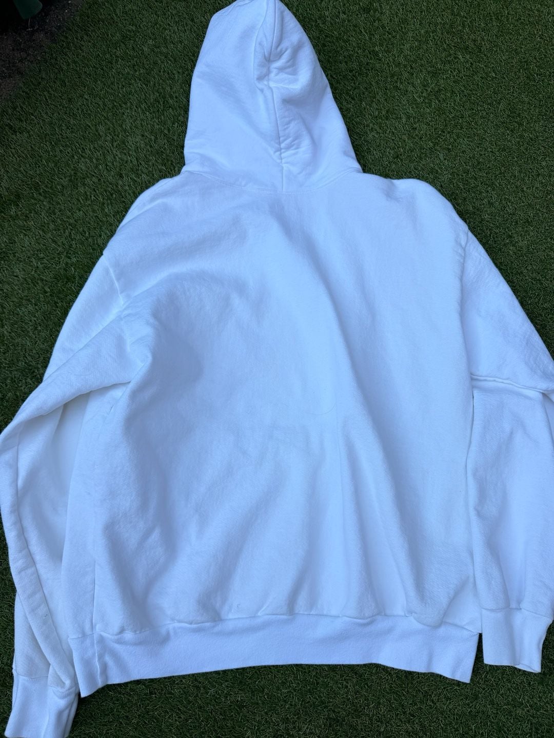 Sp5der OG Rhinestone Hoodie Size L White 7