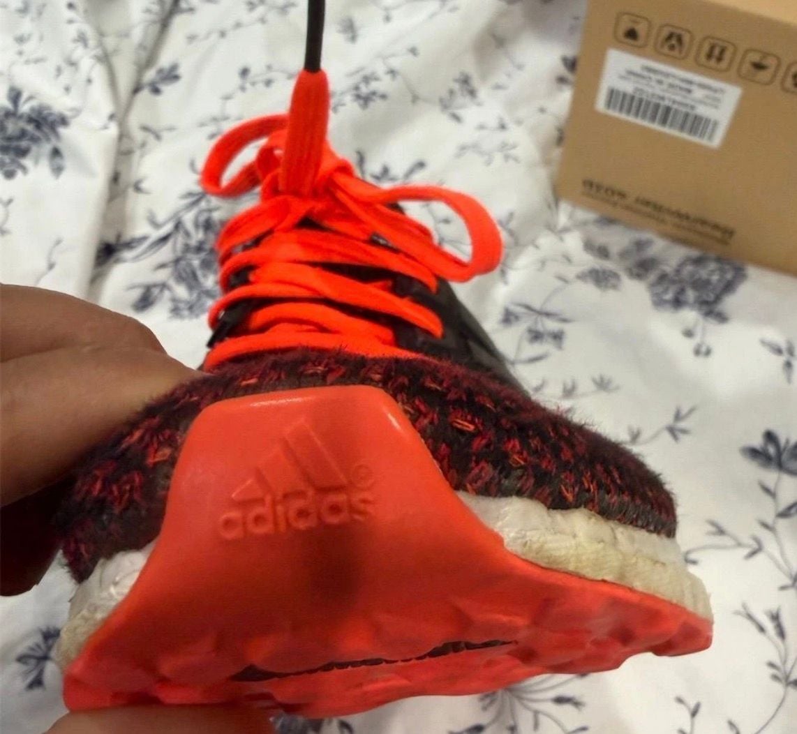 Adidas Ultra Boost 2.0 Solar Red Athletic Shoes 7