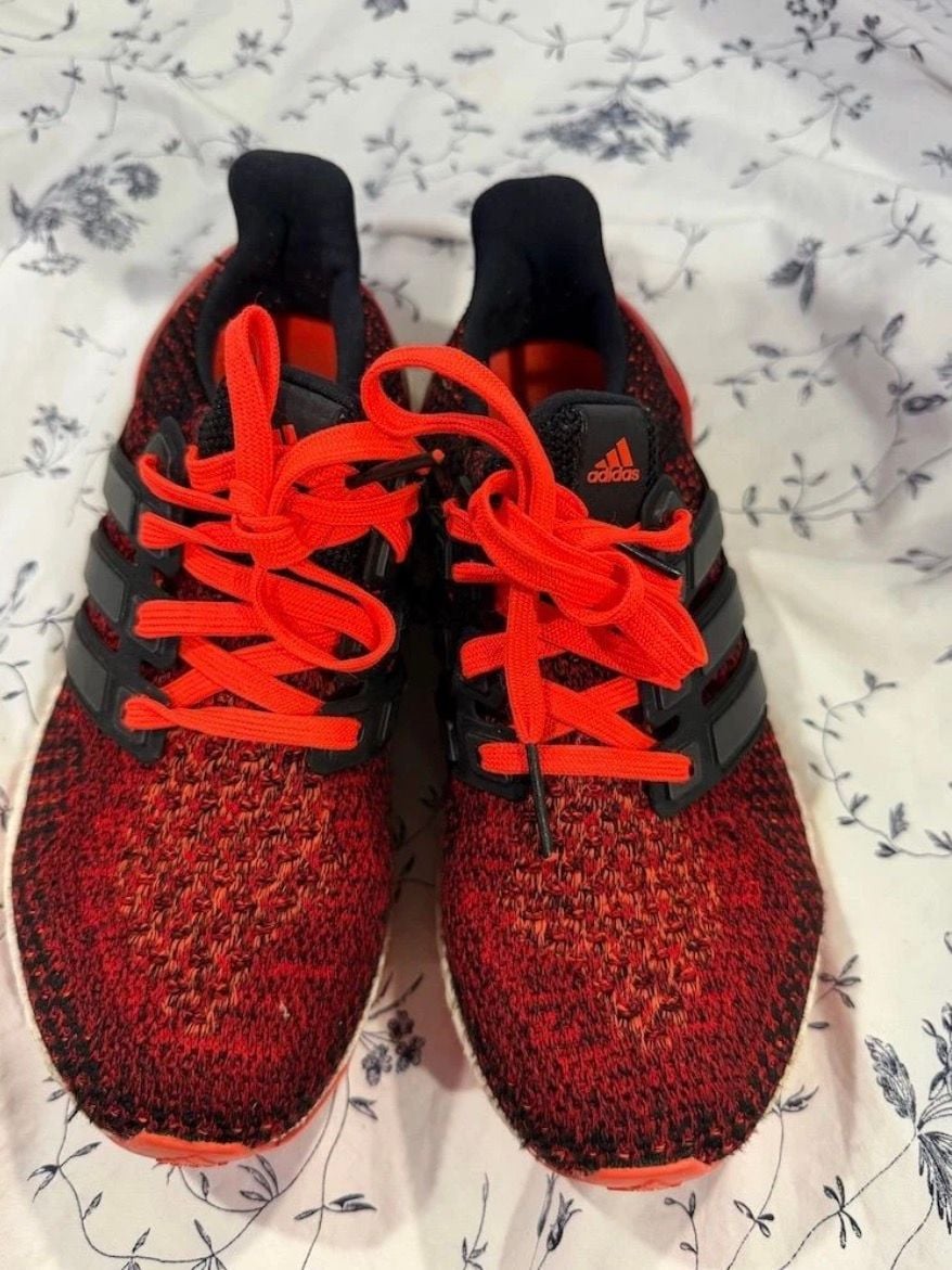 Adidas Ultra Boost 2.0 Solar Red Athletic Shoes 11