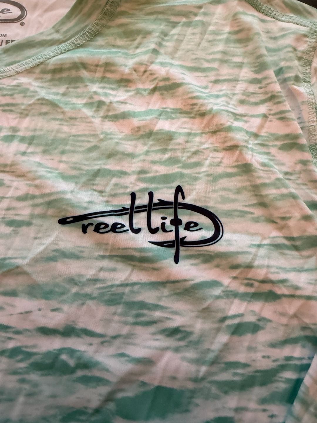 (2) Reel Life Long Sleeve Performance Shirt Size XXL 3