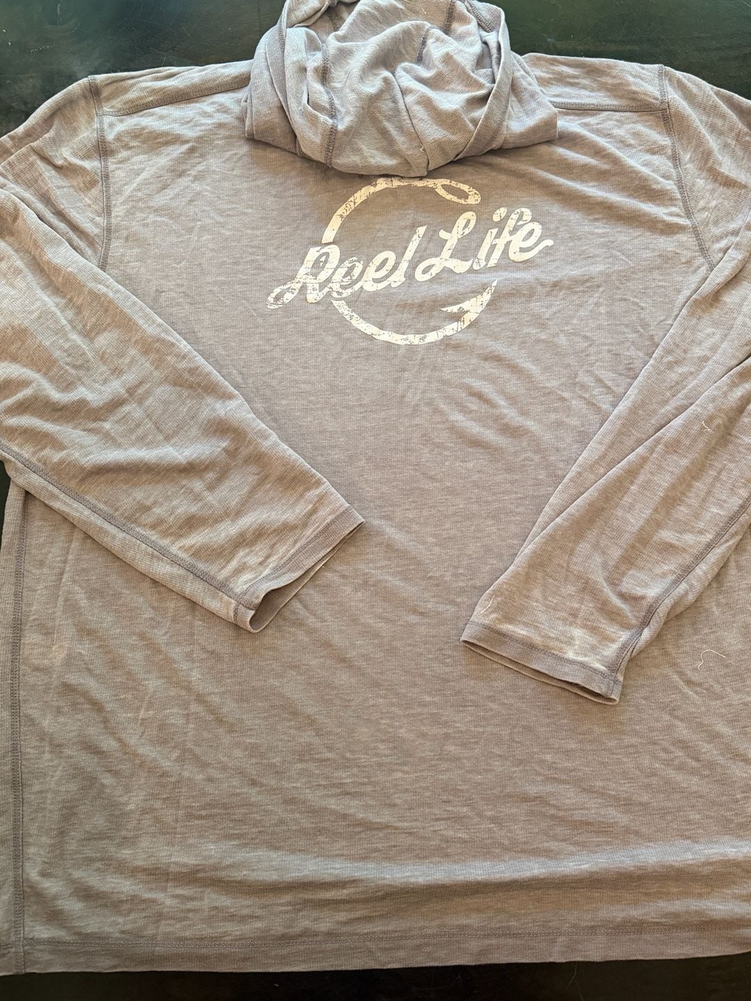 (2) Reel Life Long Sleeve Performance Shirt Size XXL 9