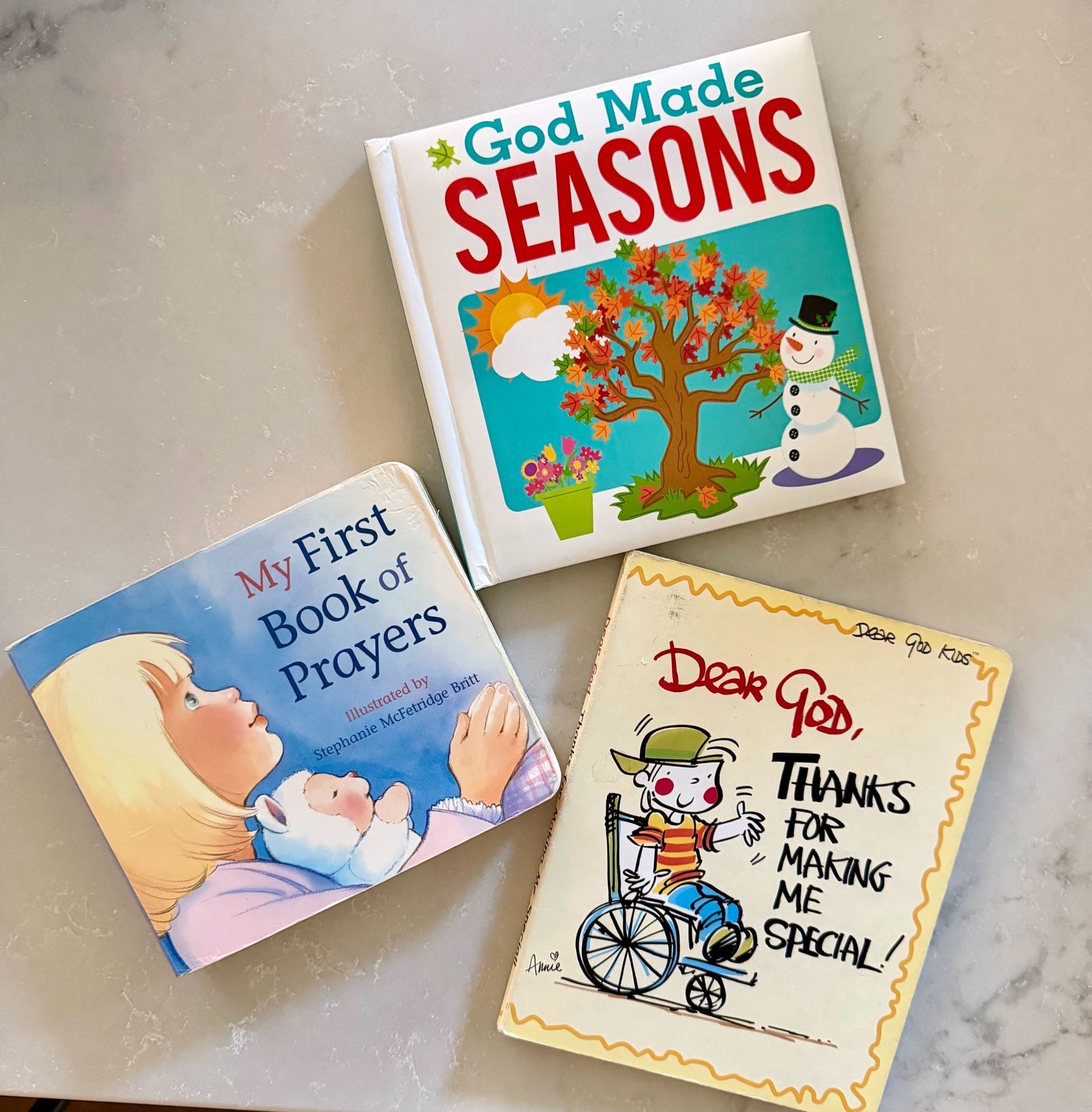 God Made Seasons Children's Board Book 1