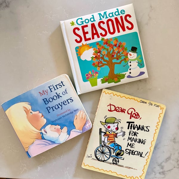 God Made Seasons Children's Board Book