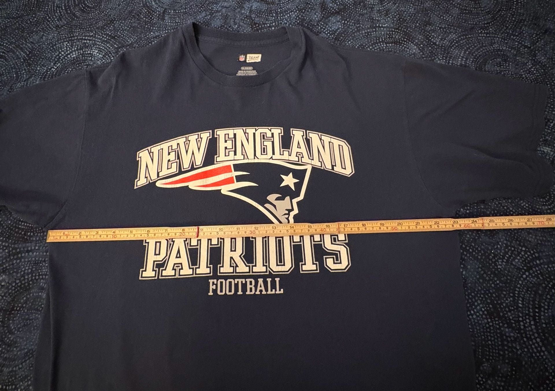 NFL New England Patriots Football T-Shirt Blue 7