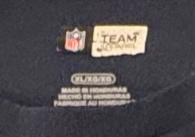 NFL New England Patriots Football T-Shirt Blue 11