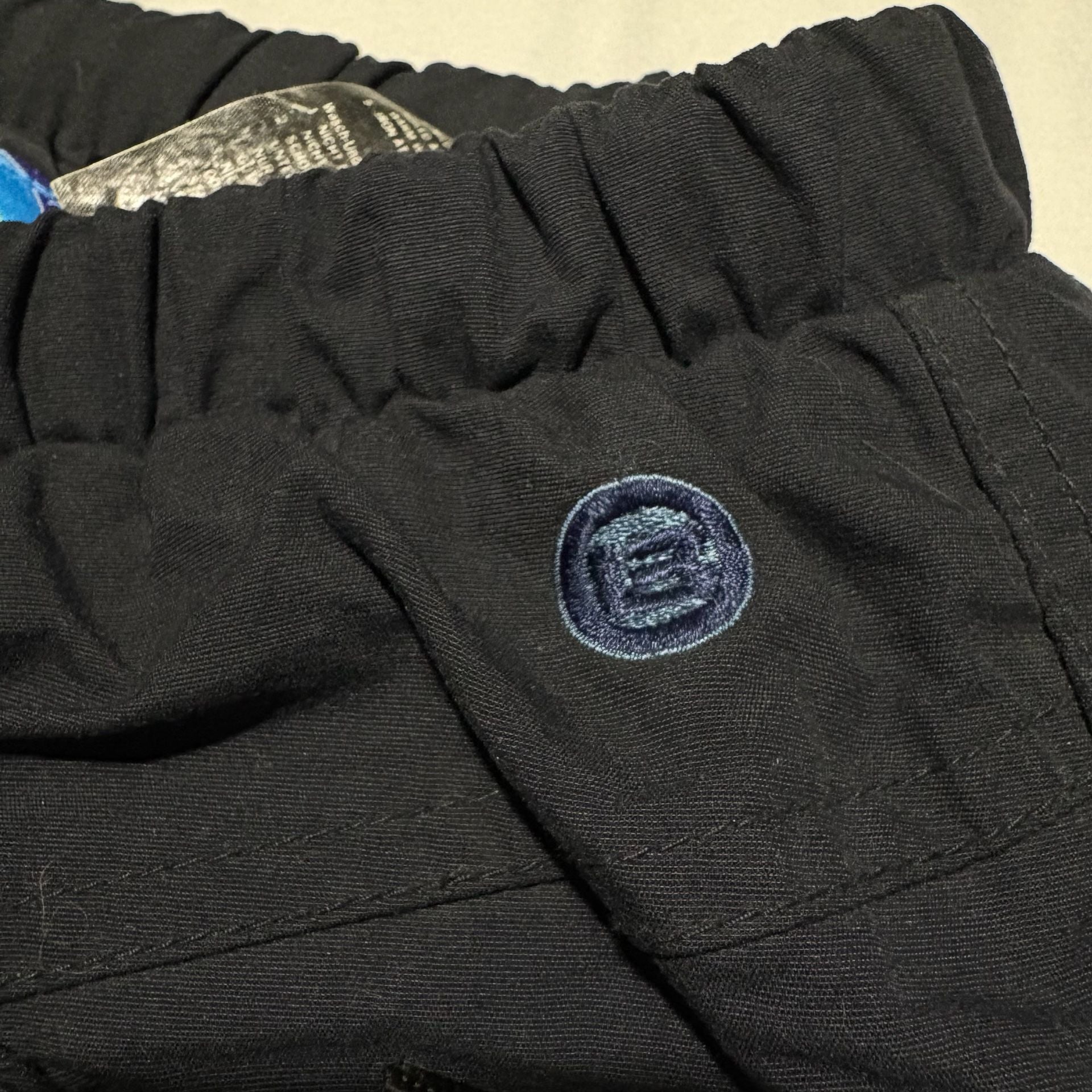 Vtg 90s Burton Snowboards Biolight Tech Snow Pants Black Belt Baggy M 30x28
7