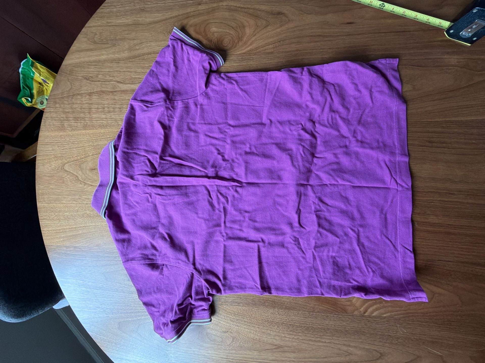Stone Island Slim Fit Polo Size XL Purple Compass Patch 9