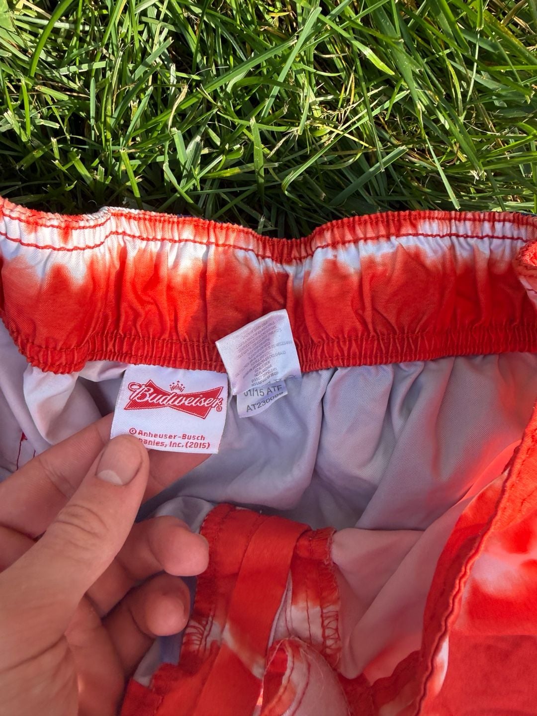 Budweiser swimming trunks 4