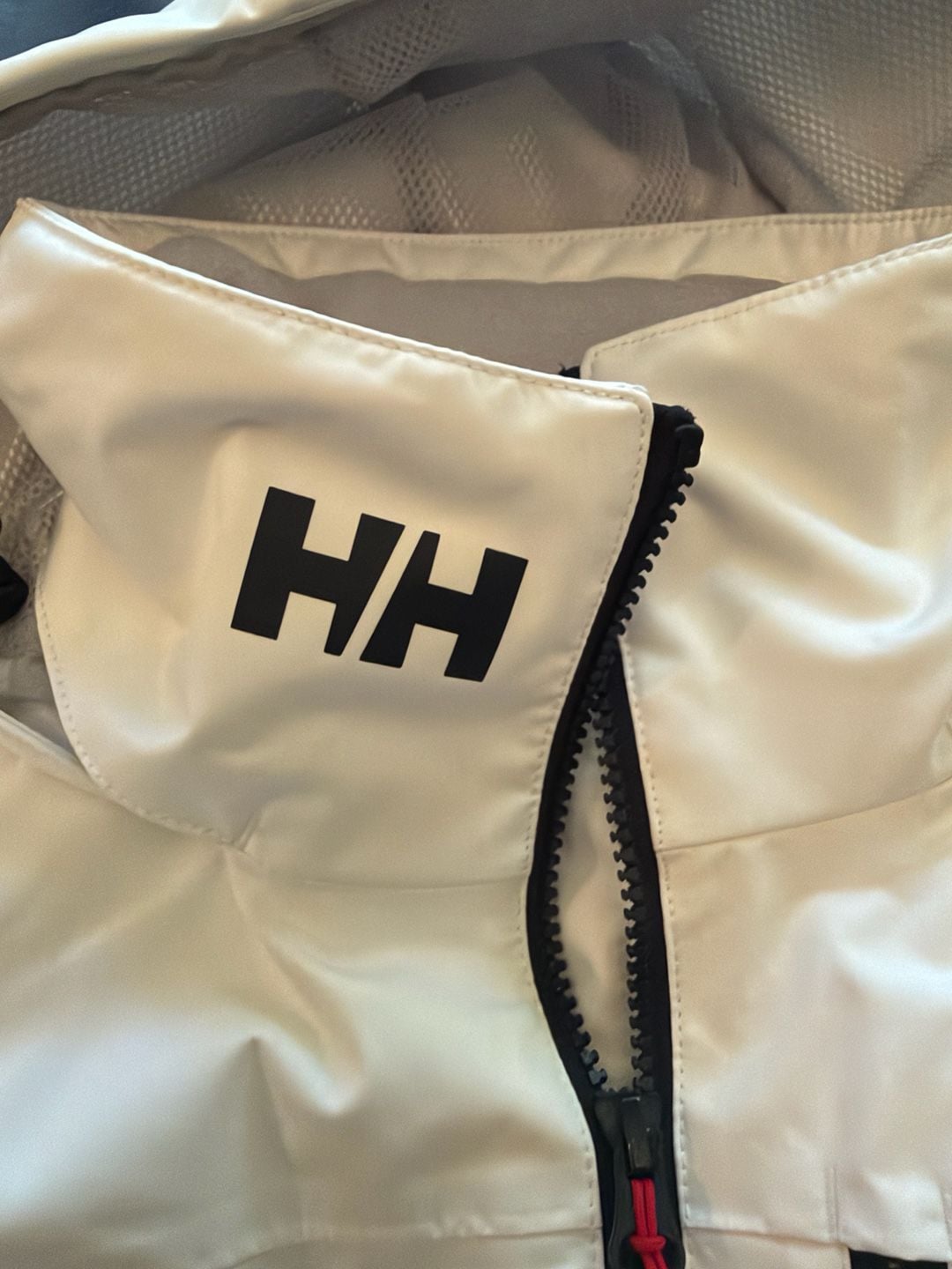 Helly Hansen Crew Hooded Midlayer Jacket Size XS/TP White Pink Pony Mackinac 4