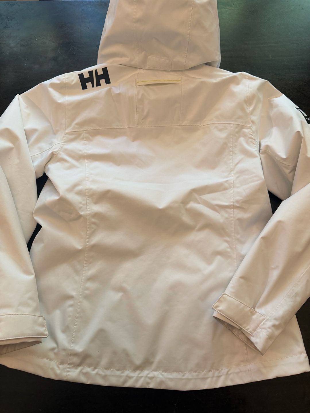 Helly Hansen Crew Hooded Midlayer Jacket Size XS/TP White Pink Pony Mackinac 9