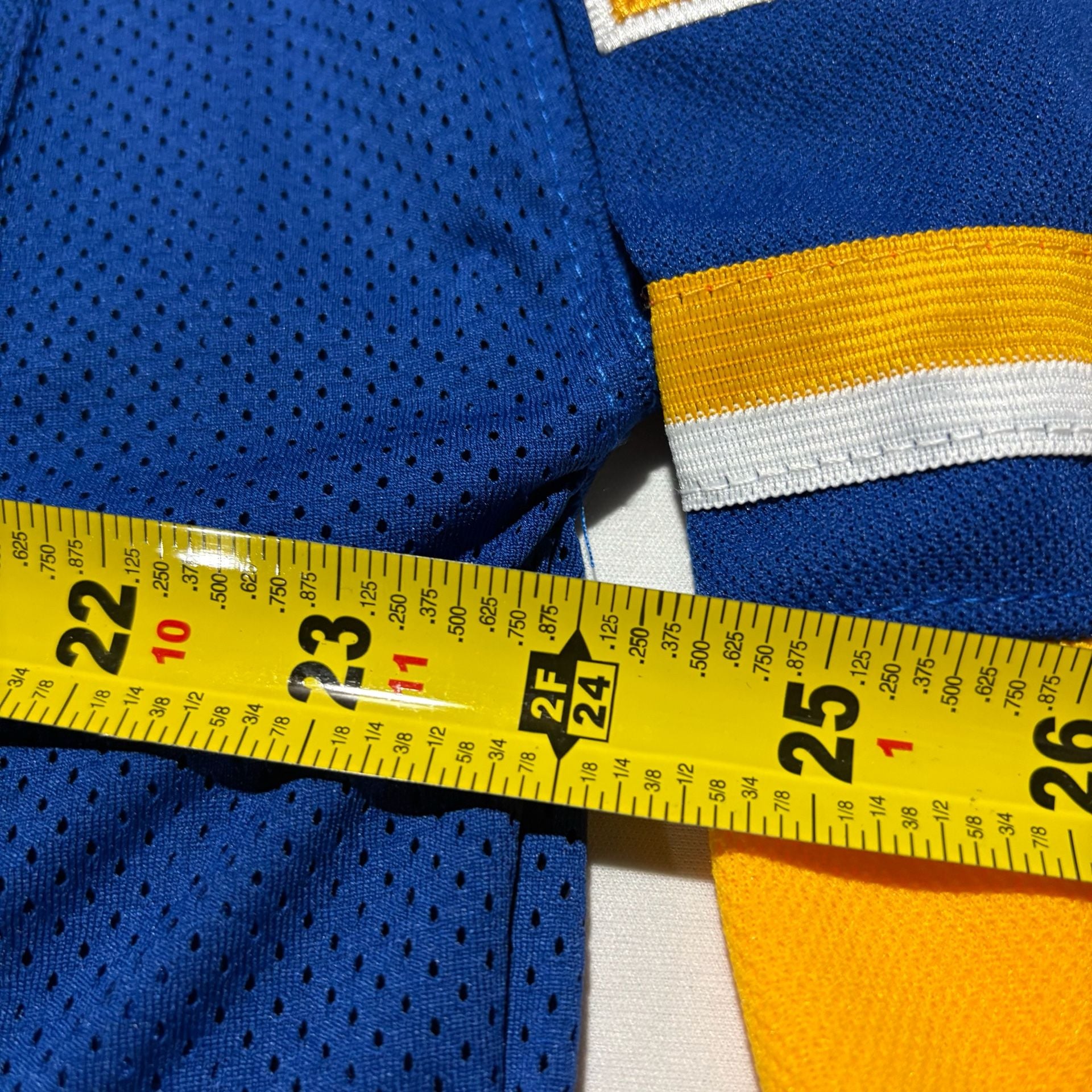 Tage Thompson Sabres Fanatics Authentic Pro Hockey Jersey Size 52 Fight Strap 12