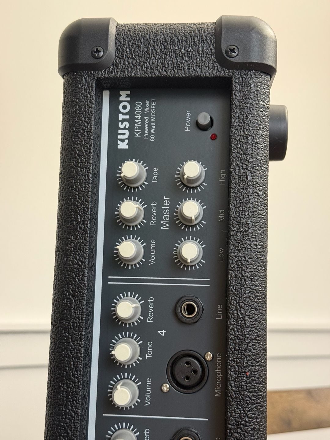 Kustom KPM4080 Powered Mixer 80 Watt MOSFET 4