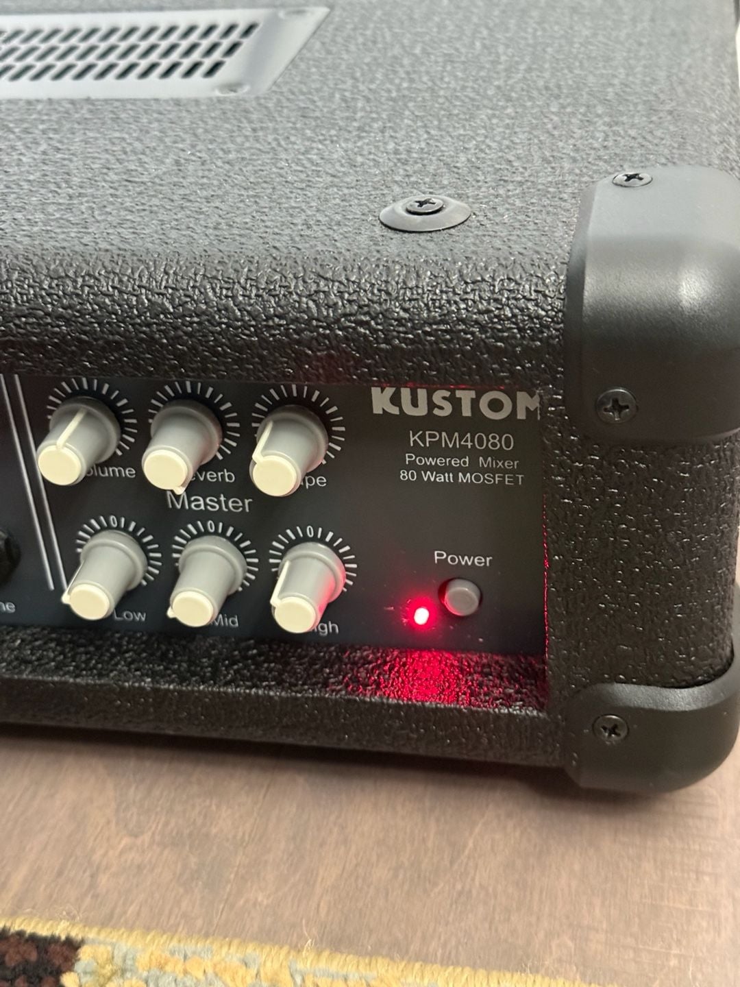 Kustom KPM4080 Powered Mixer 80 Watt MOSFET 8