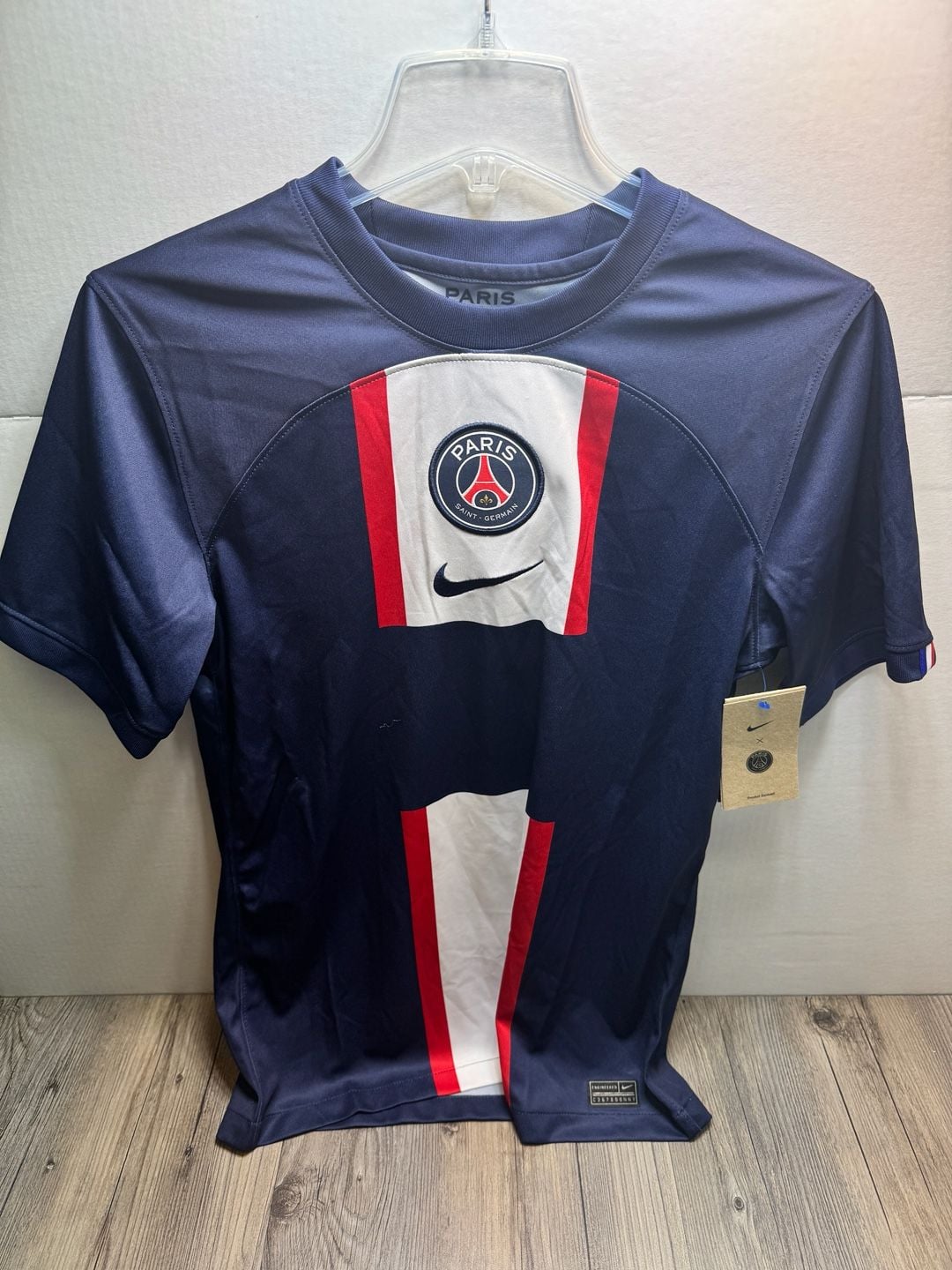 NEW Nike PSG Paris Saint Germain Vapor Match Soccer Jersey DJ7649 Medium Small 2