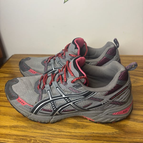 ASICS GEL ENDURE 6 GYM RUNNING TRANING SNEAKERS WOMENS​ BLUE RED SHOES SIZE 11