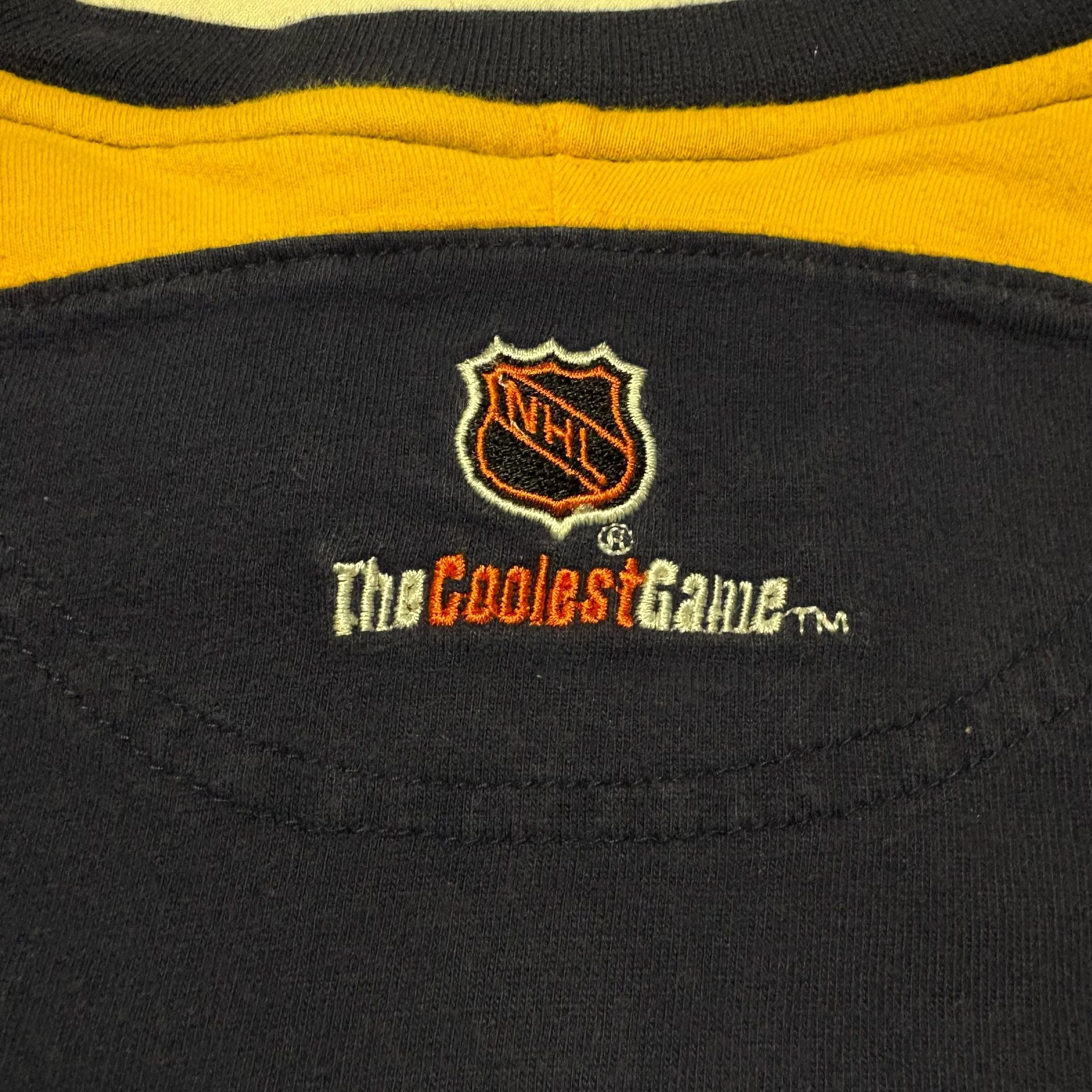 VTG Buffalo Sabres The Coolest Game Long Sleeve Shirt Size L Blue Y2K NHL 8