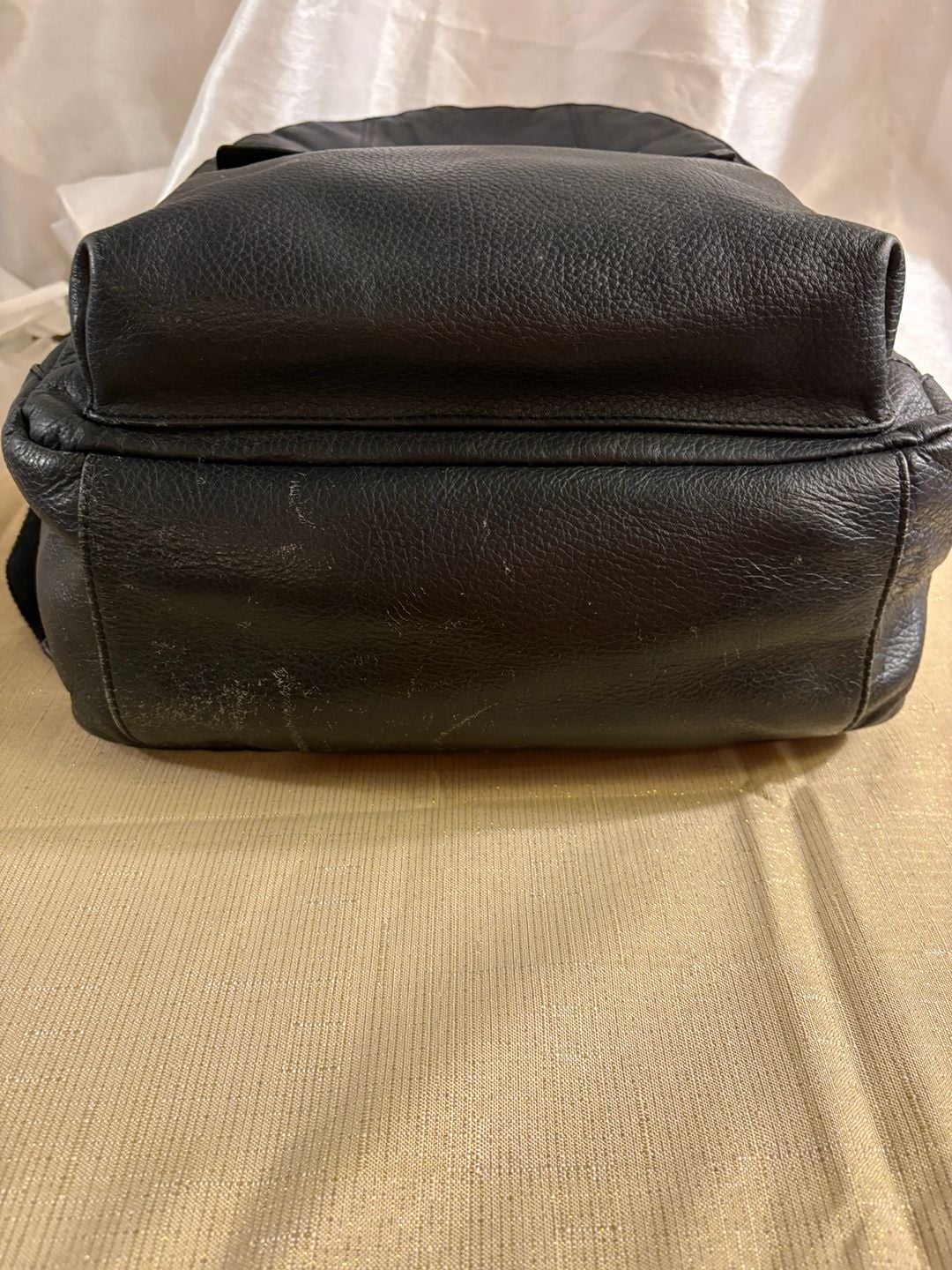 Cole Haan Black Leather Backpack 9