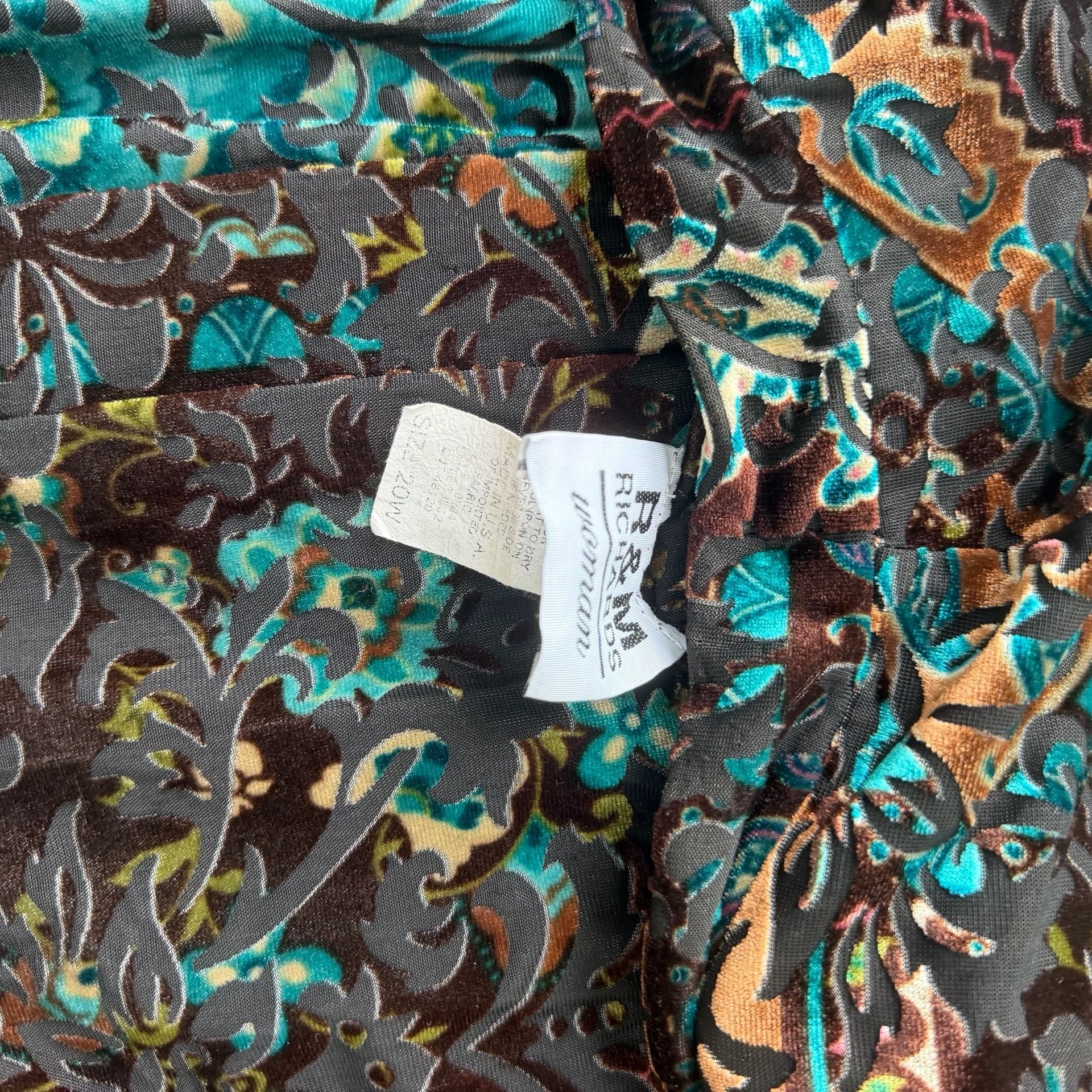 Whimsigoth Vintage velvet cardigan 5