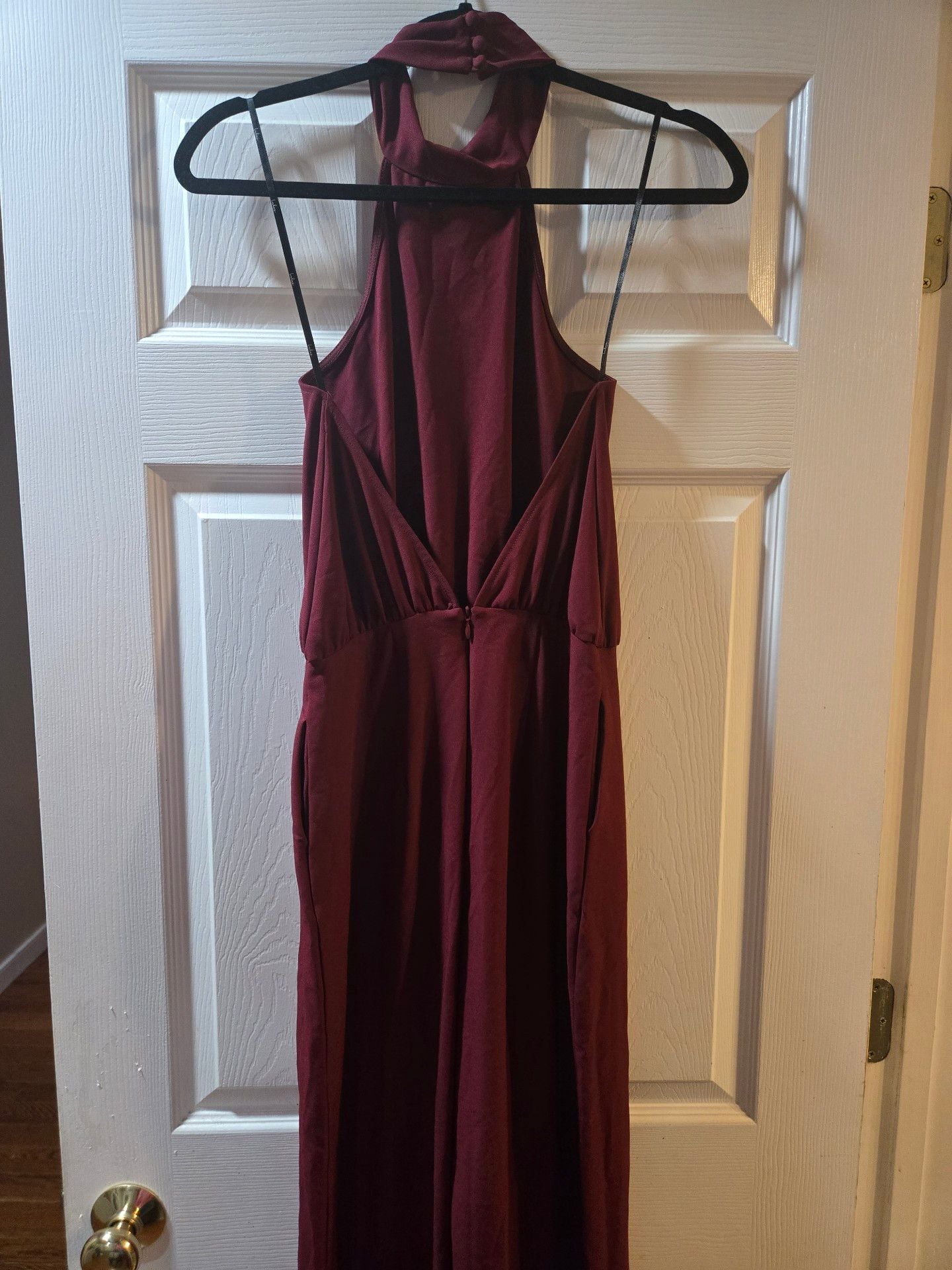 Lulus Moment for Life Wine Red Jumpsuit 6