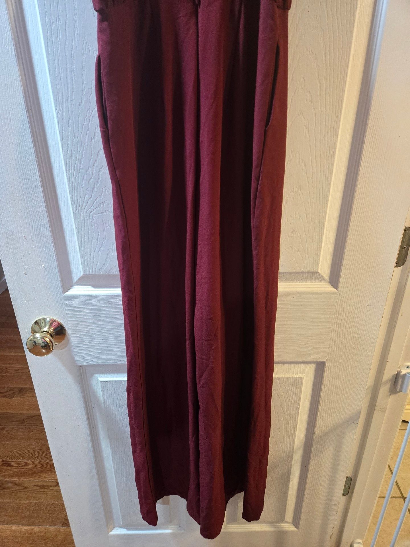 Lulus Moment for Life Wine Red Jumpsuit 7