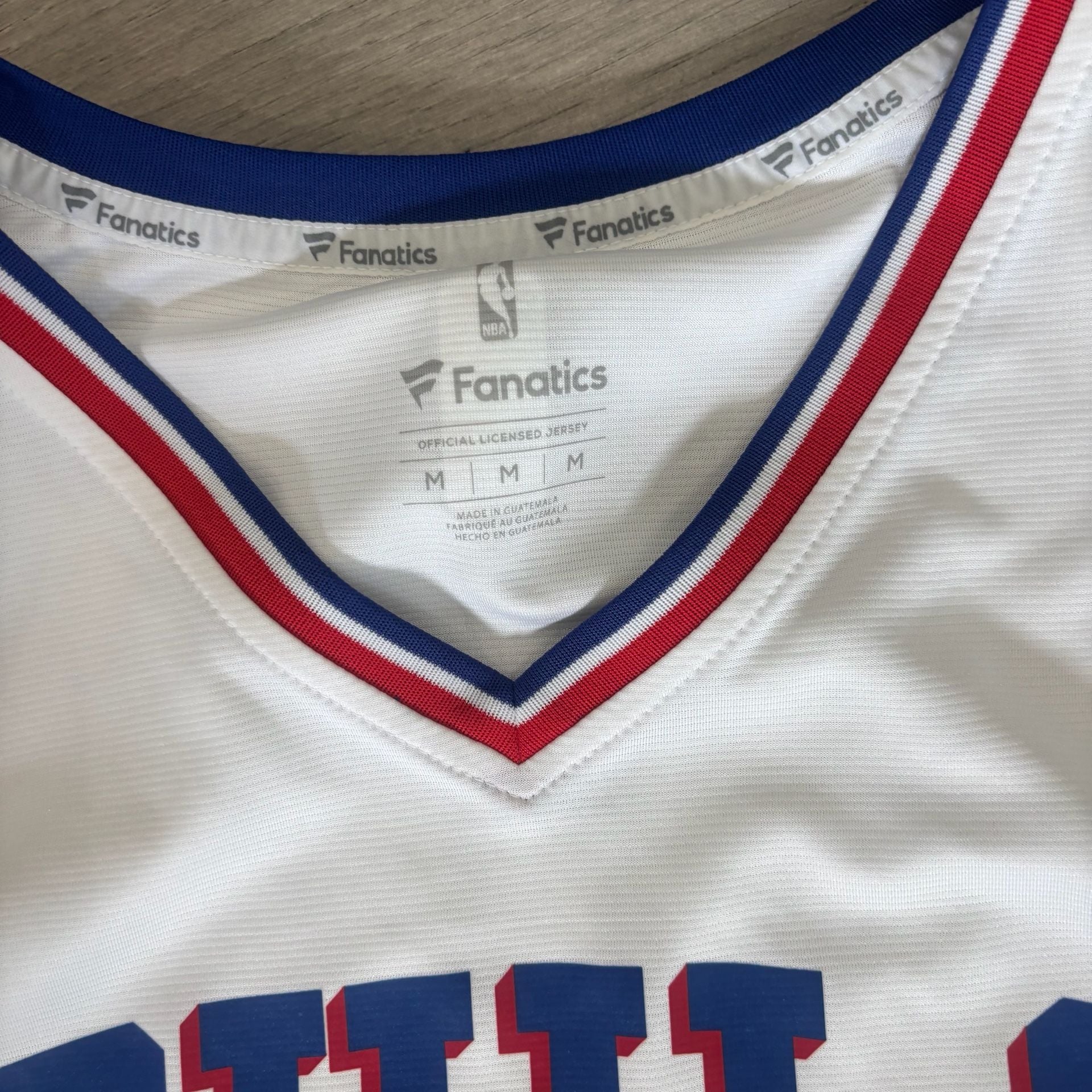 Fanatics Philadelphia 76ers Butler 23 Size M White Jersey 4
