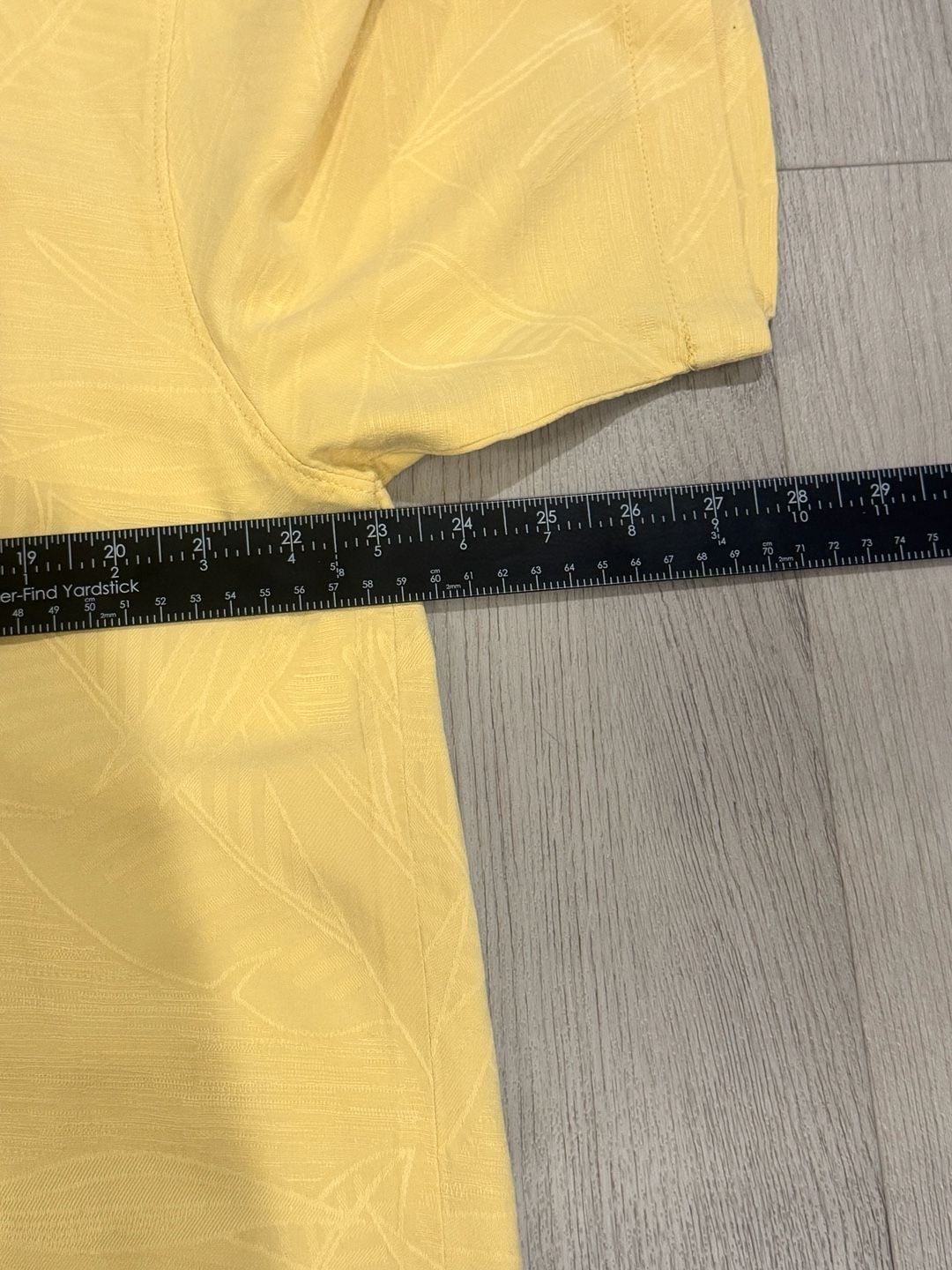 Tommy Bahama Silk Short Sleeve Shirt Size L Yellow Tropical Camp 7