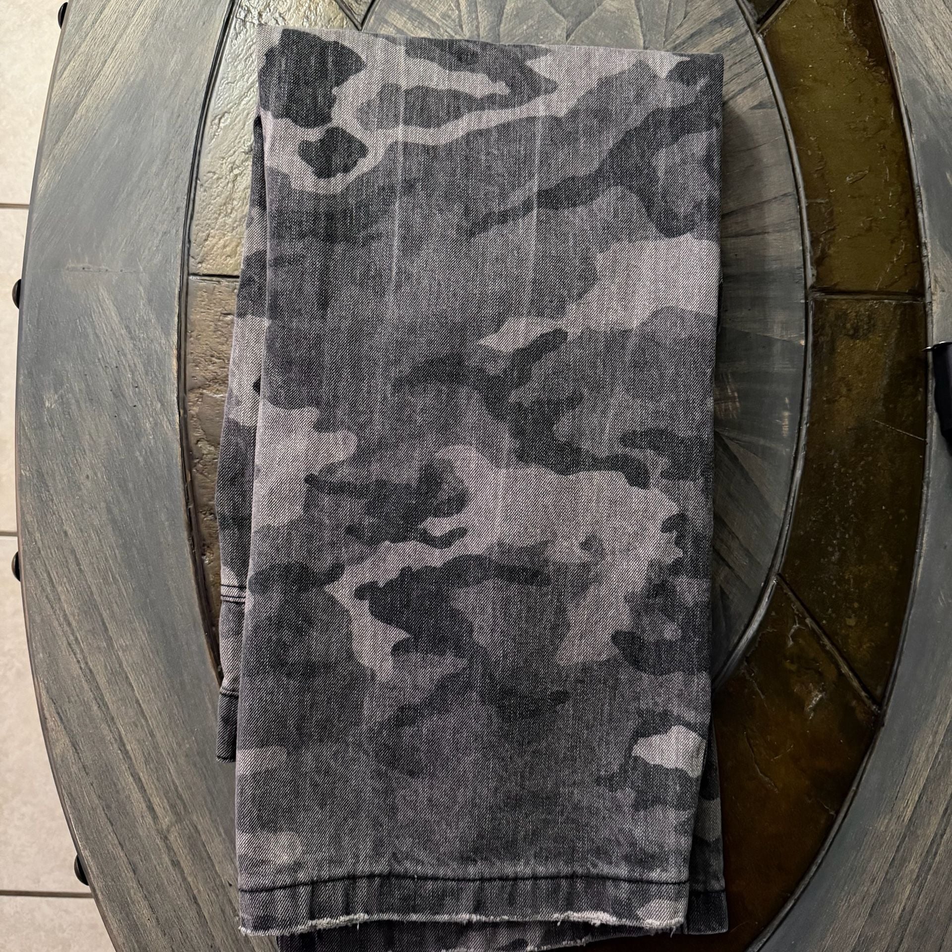 Jaded London Trooper Camo Cargo Pants Size 26 Grey Black 6