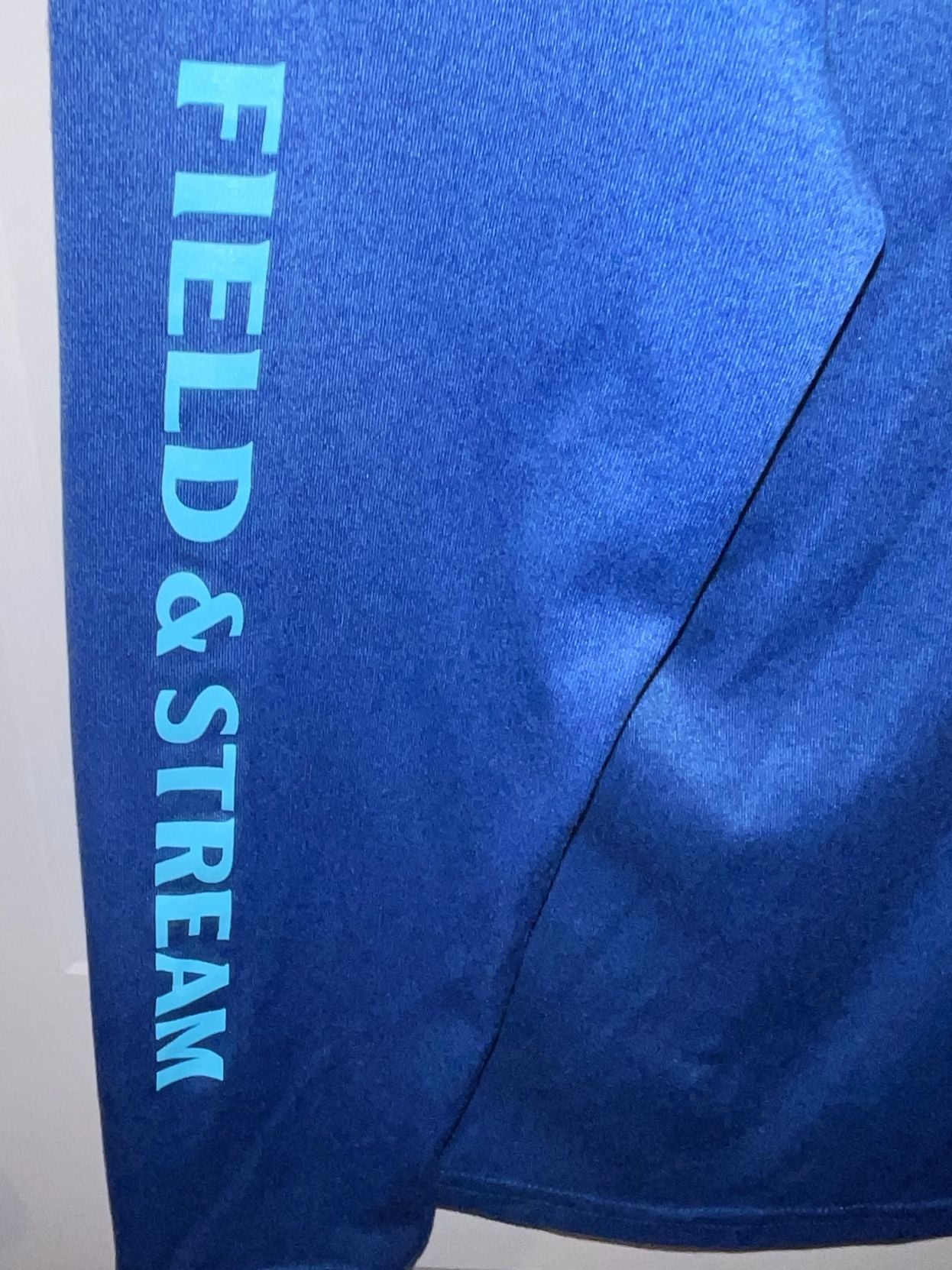 Field & Stream Long Sleeve Performance Shirt Size SM Blue Athletic Top 3