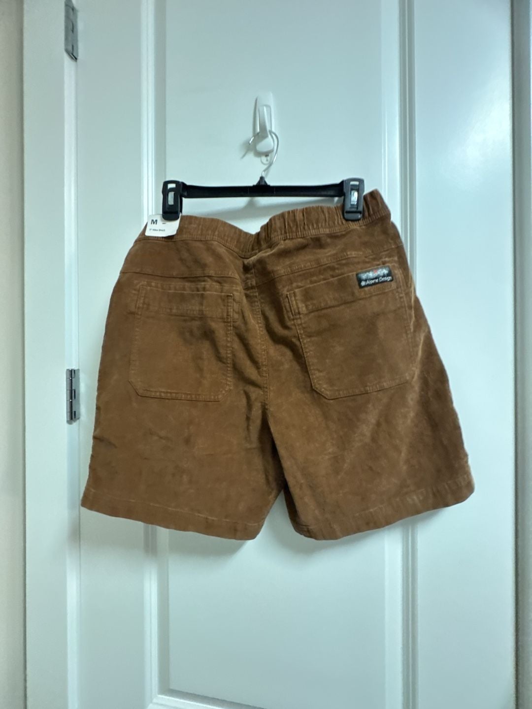 Men’s Alpine Design 7 Hike Cord Short Size M Roasted Coffee Corduroy 5