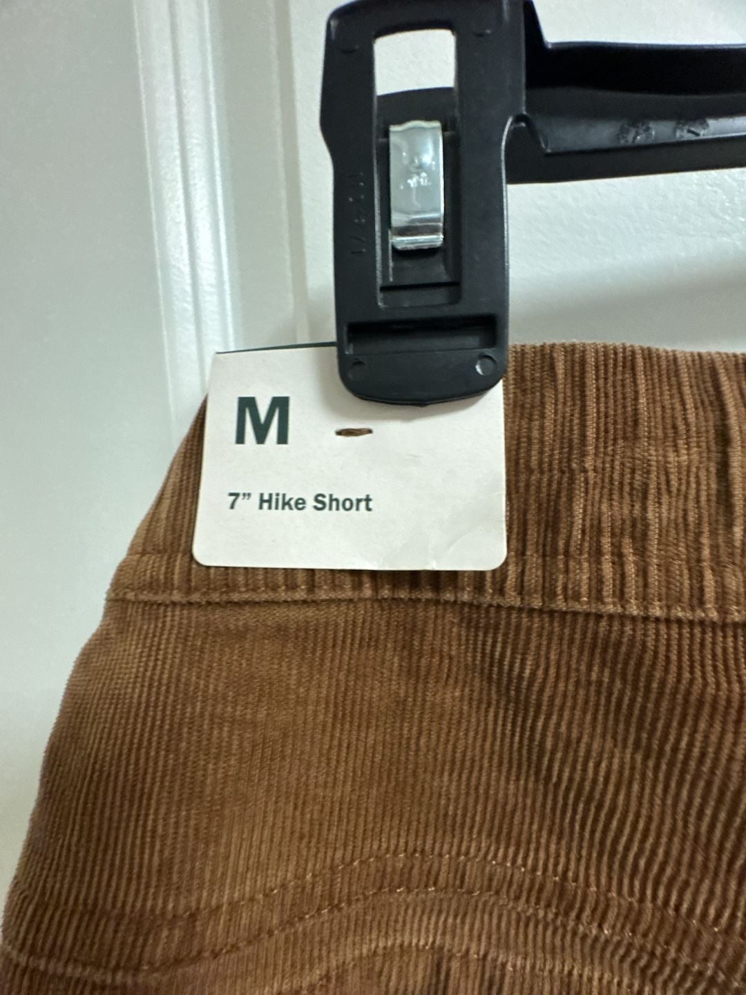 Men’s Alpine Design 7 Hike Cord Short Size M Roasted Coffee Corduroy 7