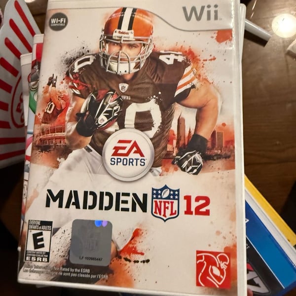 EA Sports Madden NFL 12 Nintendo Wii Game