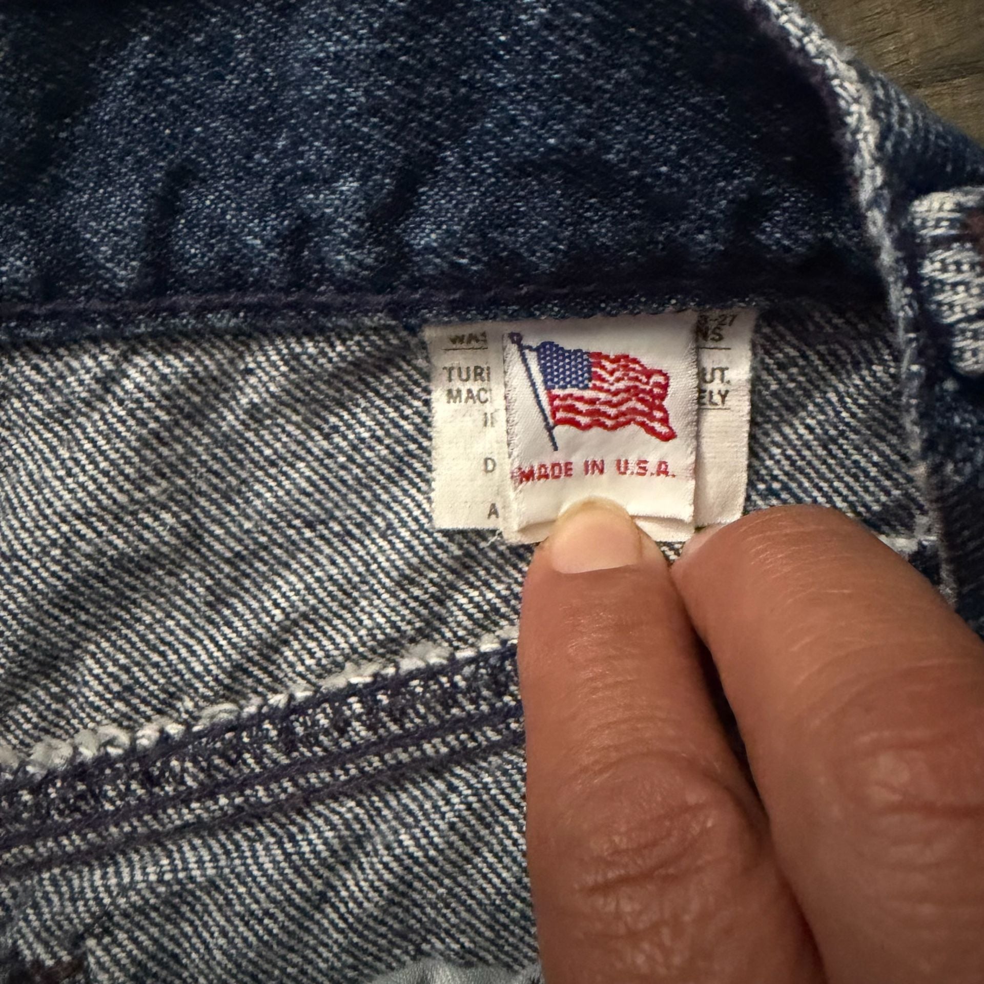 Vintage Rocky Mountain Clothing Co. Jeans Size 27 Blue Denim 7