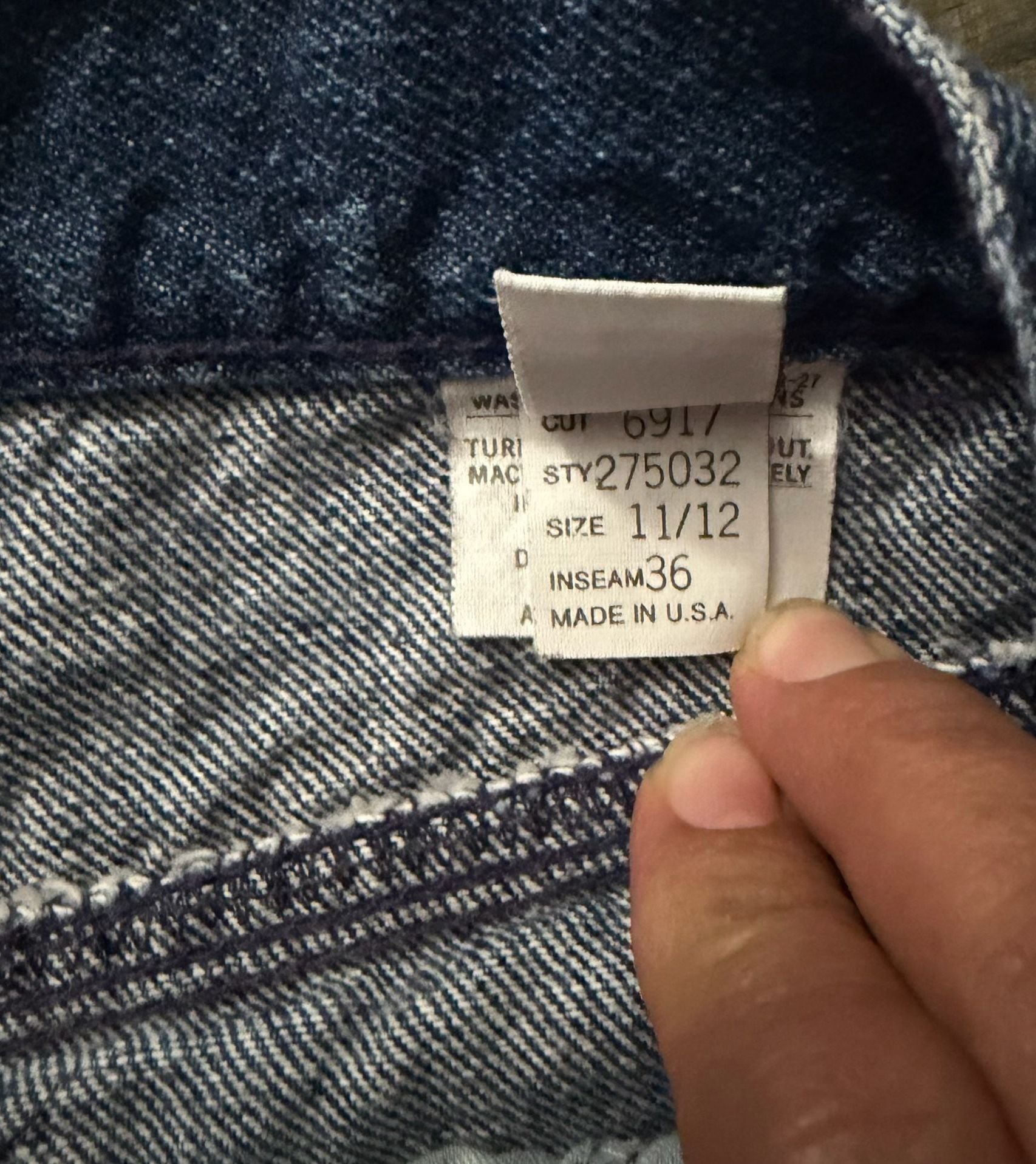 Vintage Rocky Mountain Clothing Co. Jeans Size 27 Blue Denim 8