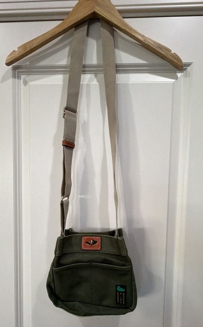 Dooney & Bourke Canvas Crossbody Bag Olive Green 2