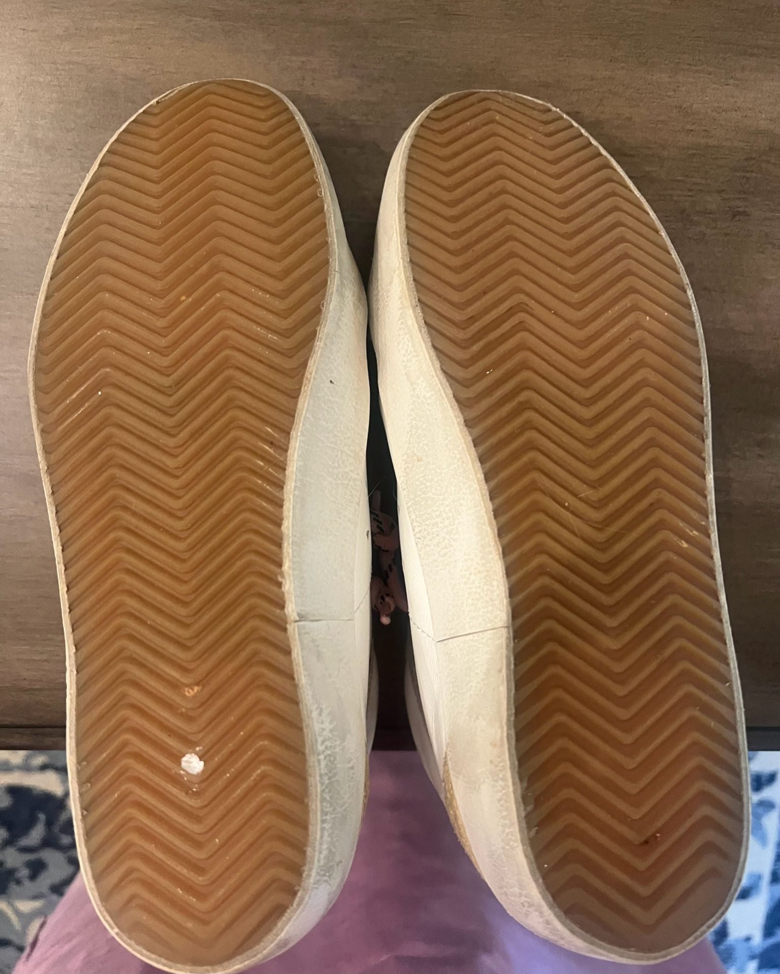 Golden Goose Mid Star Size 39 White Suede Sneakers 8