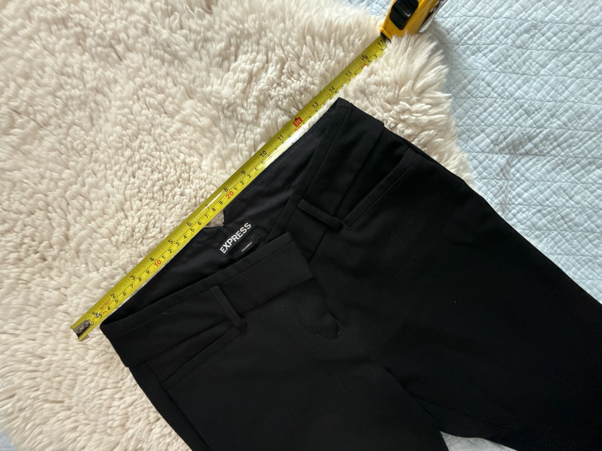 Express Columnist Pants Size 0R Black Work Trousers ( 36, small, or size 4 4