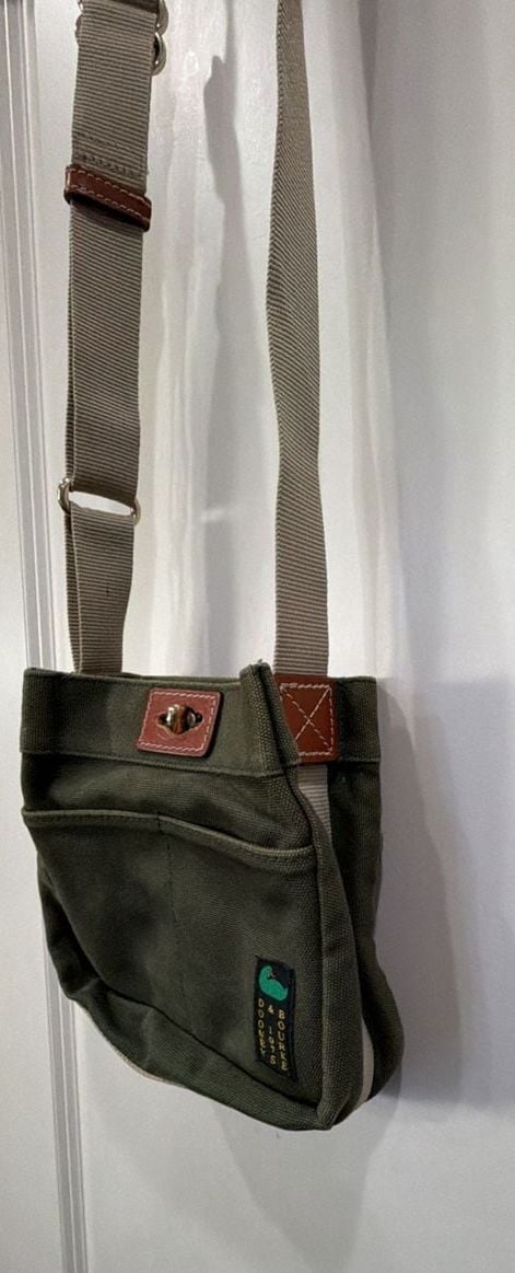 Dooney & Bourke Canvas Crossbody Bag Olive Green 5