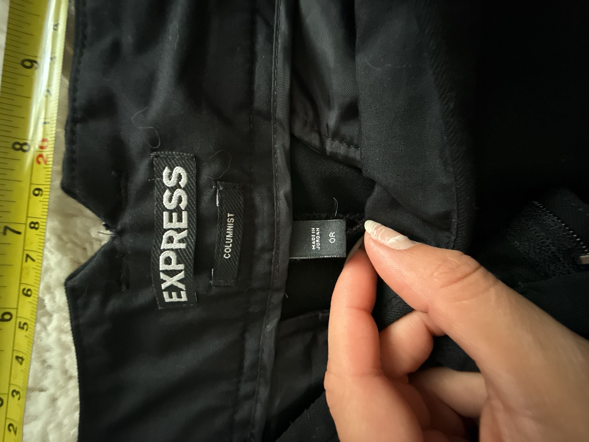 Express Columnist Pants Size 0R Black Work Trousers ( 36, small, or size 4 5