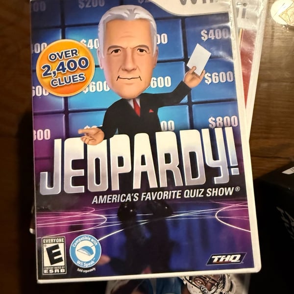 THQ Jeopardy! Nintendo Wii Video Game