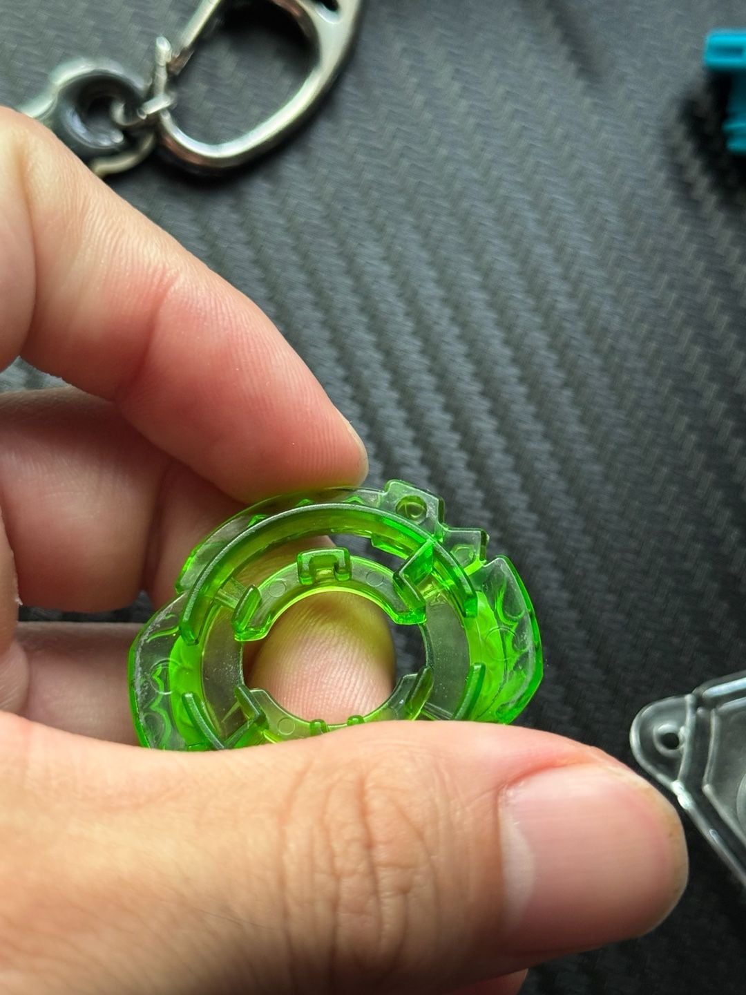 Beyblade Omega Dragonis 85XF Hyperblade Ver. Authentic Hasbro Metal Fight 7