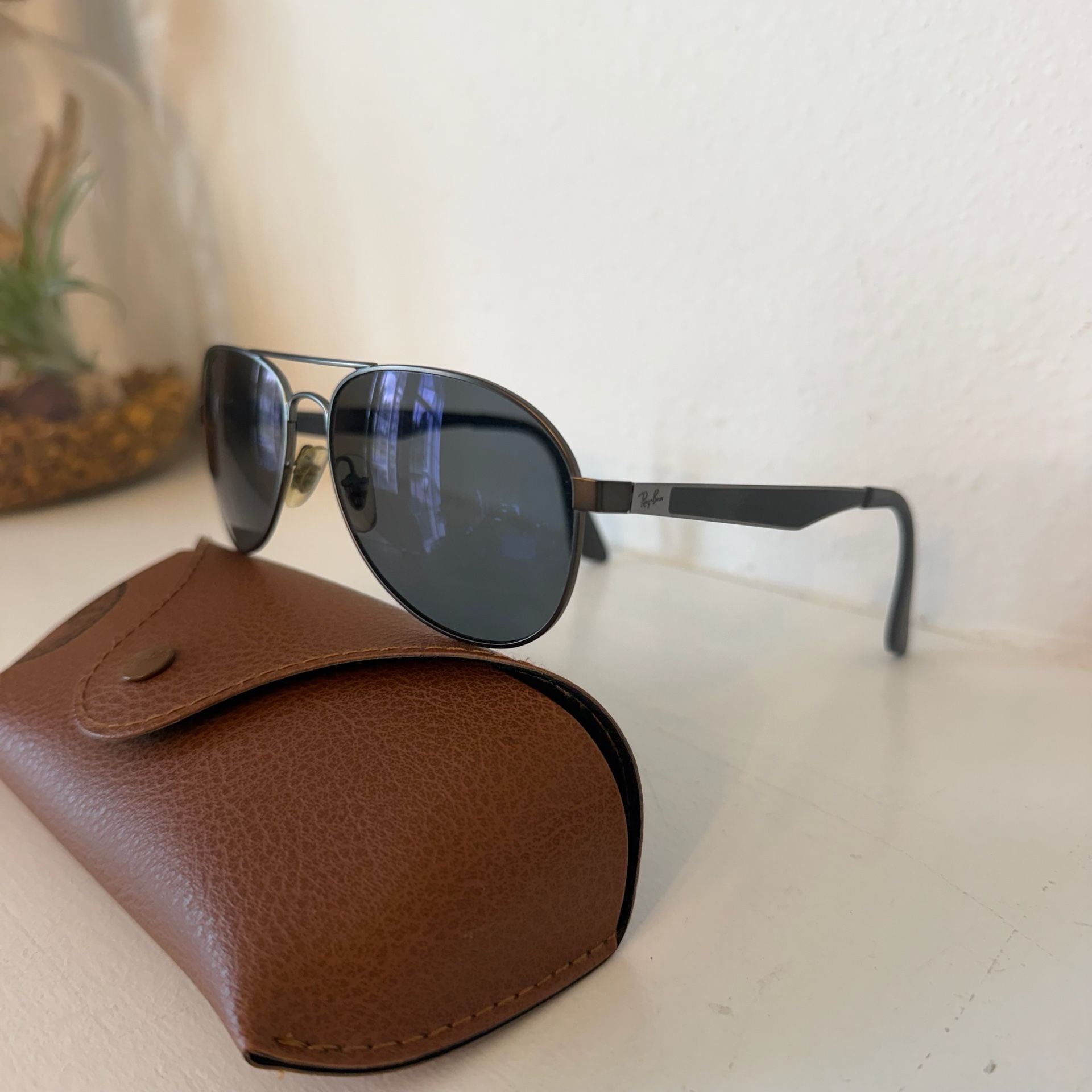 Ray-Ban RB3549 Size 58-16 Aviator Sunglasses With Case 4
