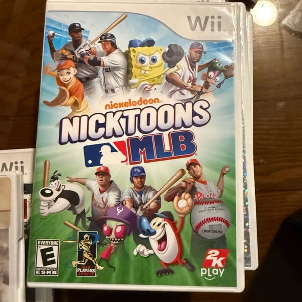 Nicktoons MLB Nintendo Wii Game
