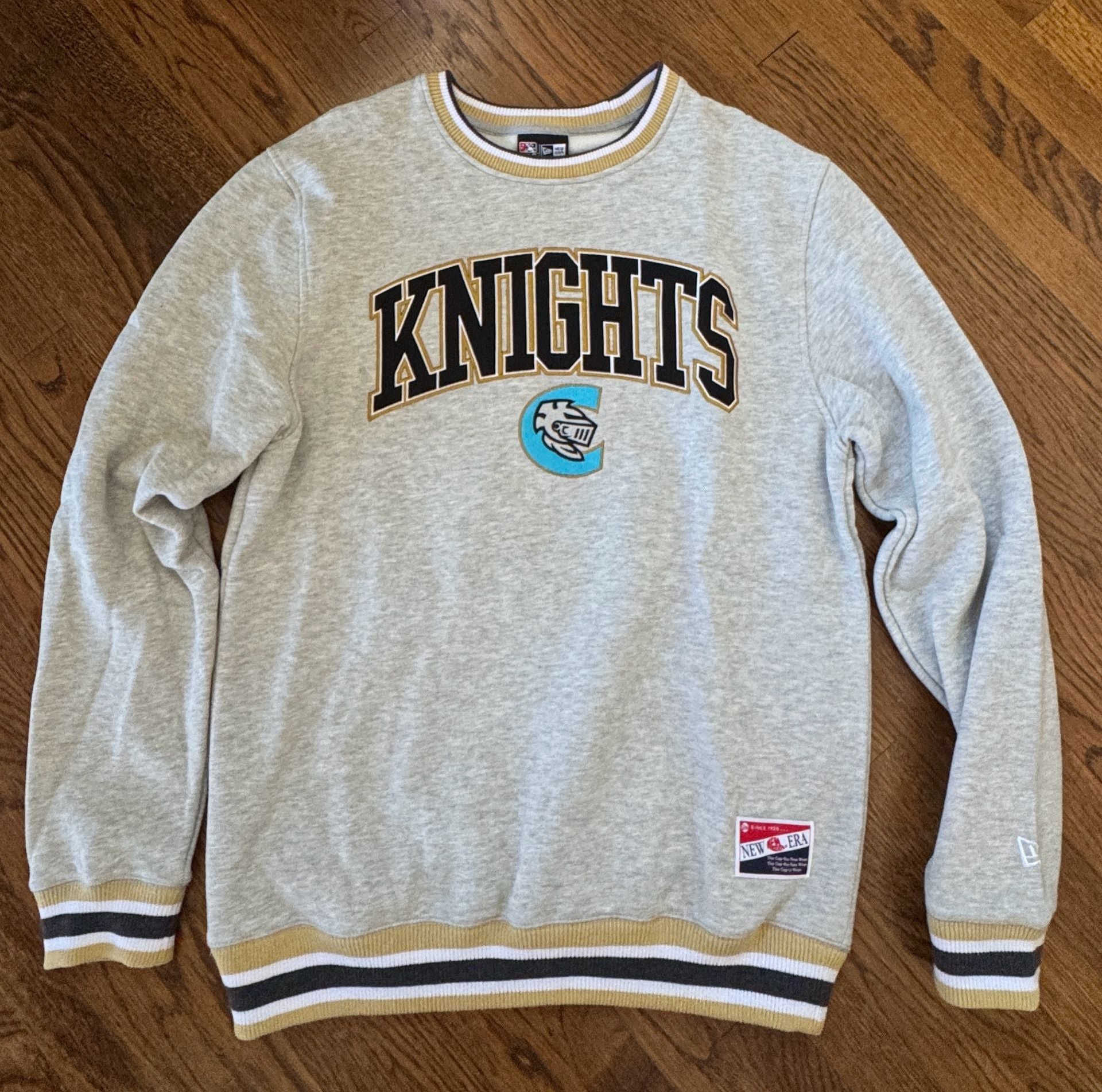 New Era MiLB Knights Sweatshirt Size M Grey 2