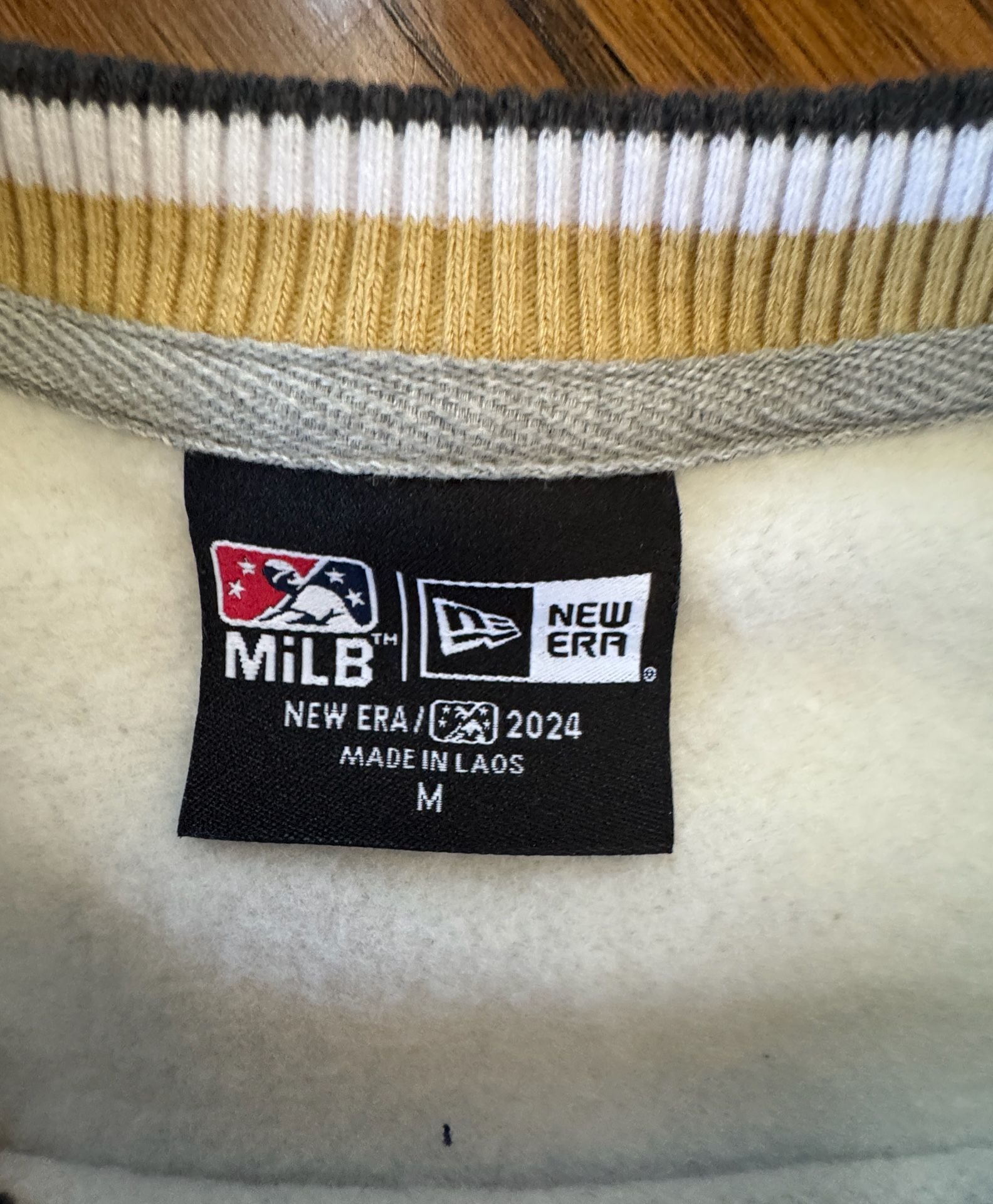 New Era MiLB Knights Sweatshirt Size M Grey 4